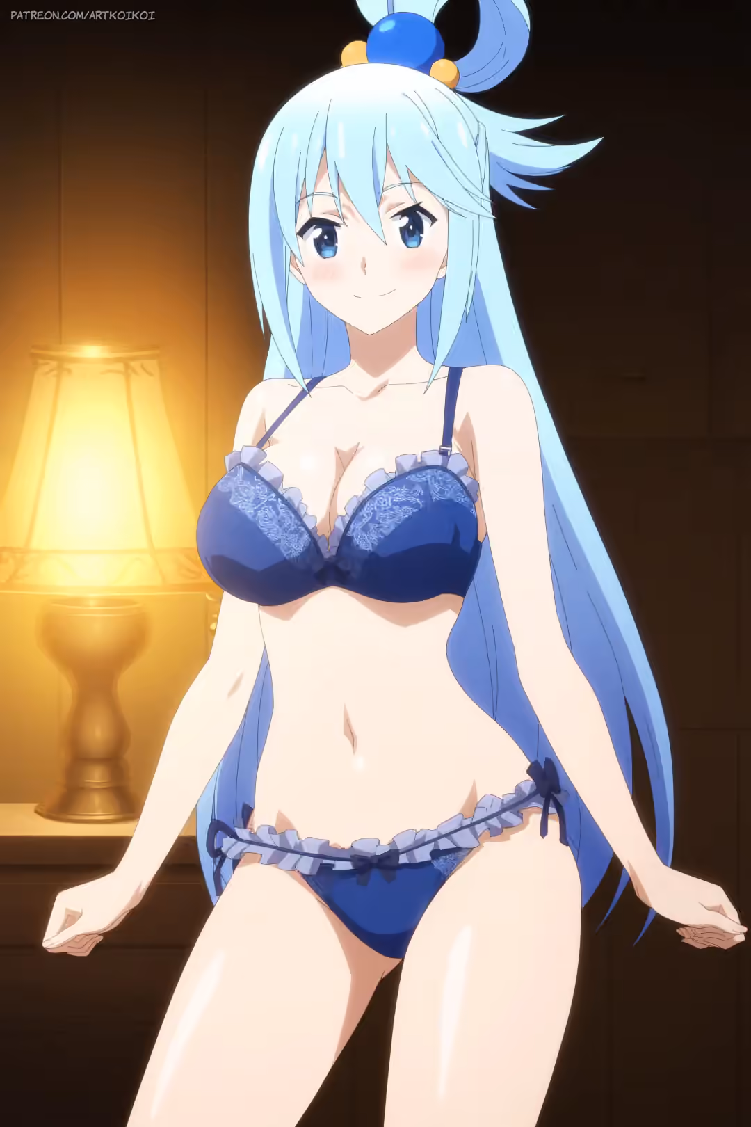 Aqua - KonoSuba: God's Blessing on This Wonderful World! (Kono Subarashii Sekai ni Shukufuku wo!) - Hentai Gallery 25 - 30 Images — image 2 of 30