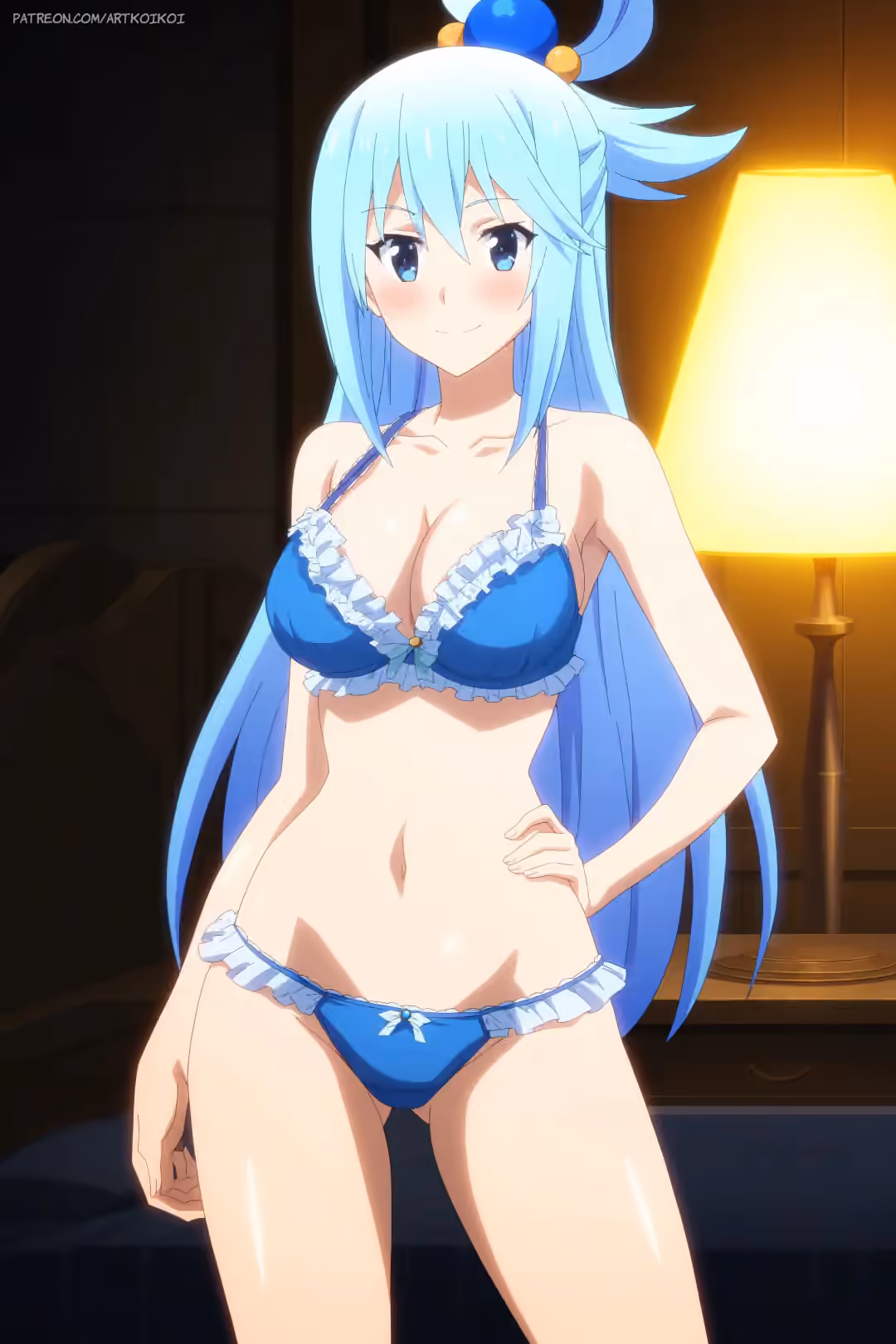 Aqua - KonoSuba: God's Blessing on This Wonderful World! (Kono Subarashii Sekai ni Shukufuku wo!) - Hentai Gallery 25 - 30 Images — image 3 of 30