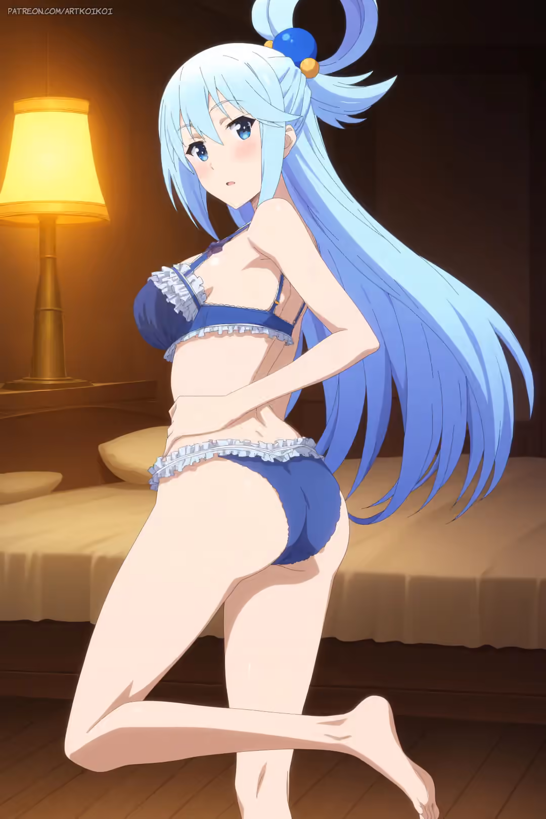 Aqua - KonoSuba: God's Blessing on This Wonderful World! (Kono Subarashii Sekai ni Shukufuku wo!) - Hentai Gallery 25 - 30 Images — image 5 of 30