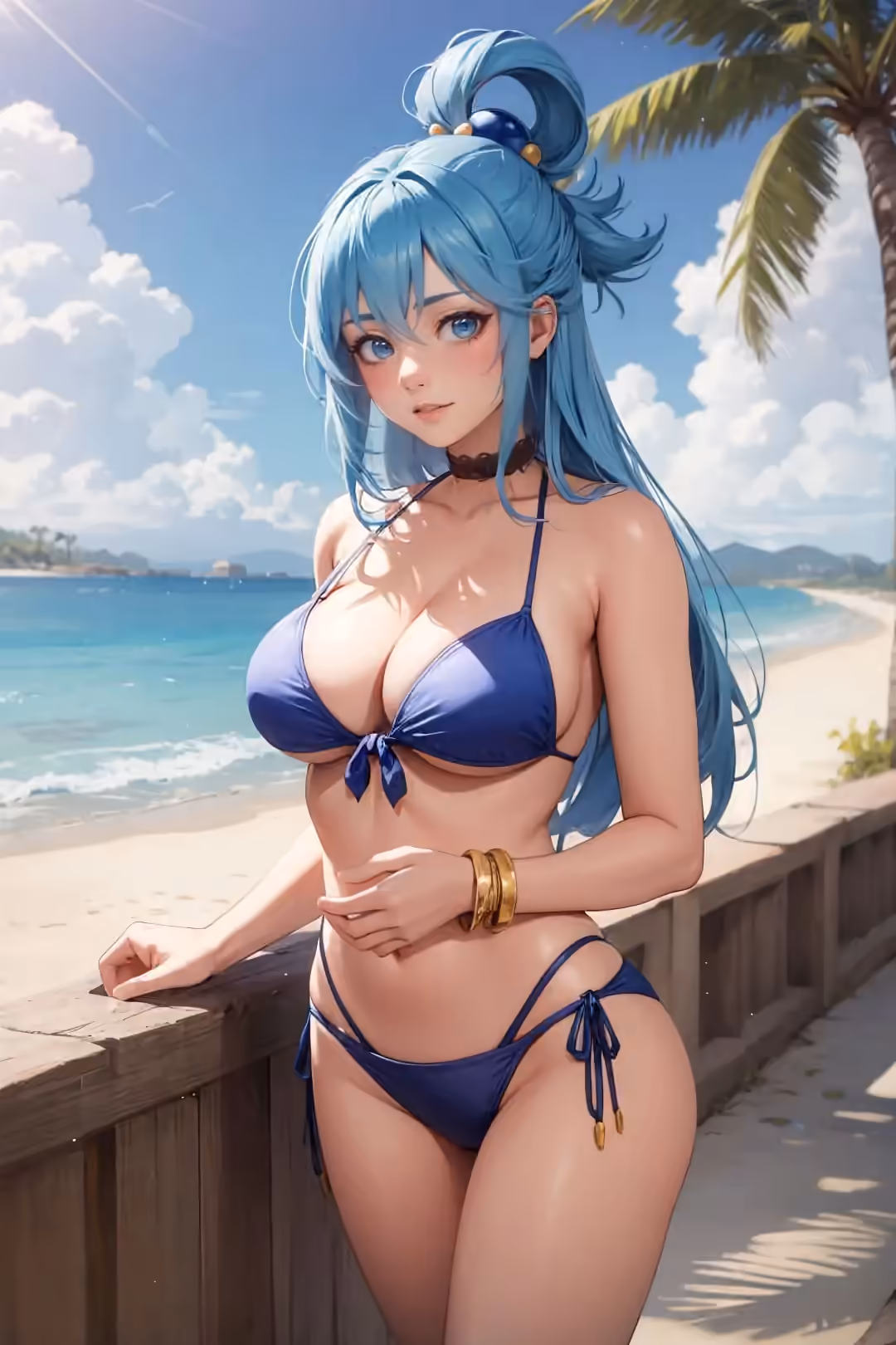 Aqua - KonoSuba: God's Blessing on This Wonderful World! (Kono Subarashii Sekai ni Shukufuku wo!) - Hentai Gallery 28 - 10 Images — image 3 of 10