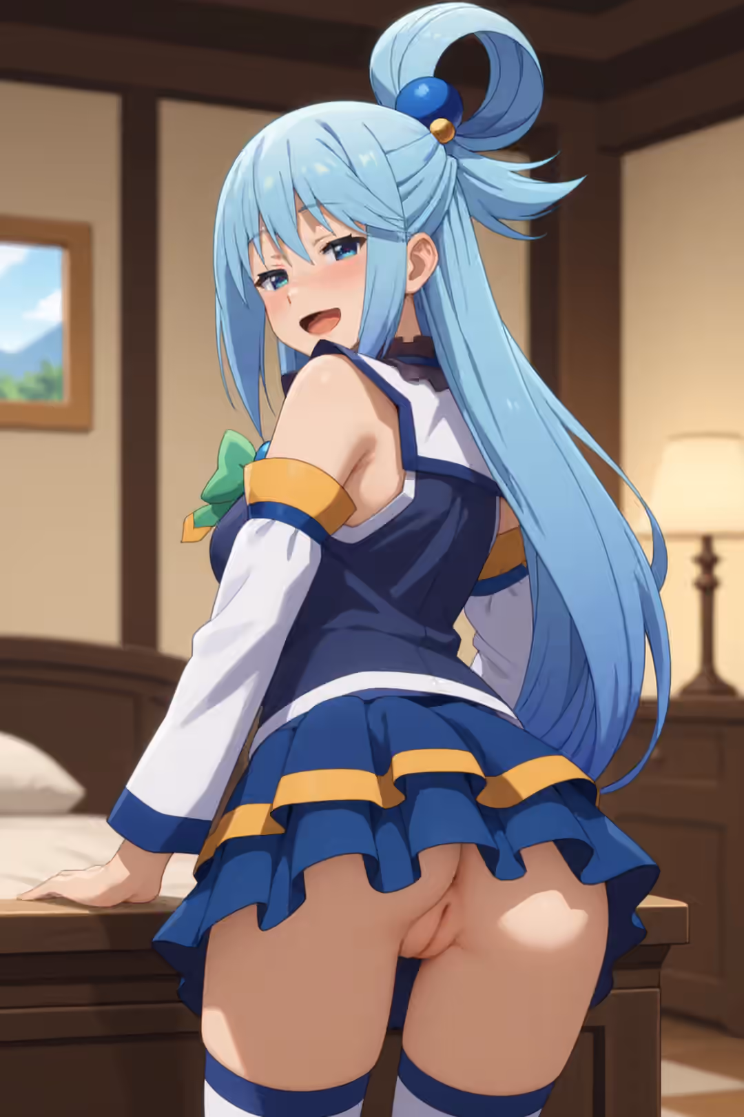 Aqua - KonoSuba: God's Blessing on This Wonderful World! (Kono Subarashii Sekai ni Shukufuku wo!) - Hentai Gallery 32 - 26 Images — image 2 of 26