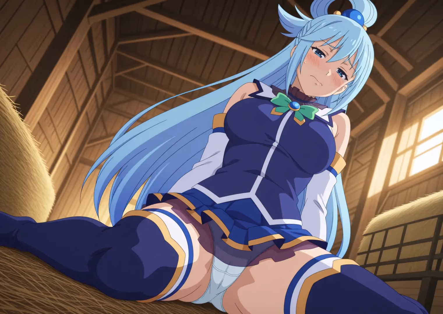 Aqua - KonoSuba: God's Blessing on This Wonderful World! (Kono Subarashii Sekai ni Shukufuku wo!) - Hentai Gallery 33 - 30 Images — image 1 of 30