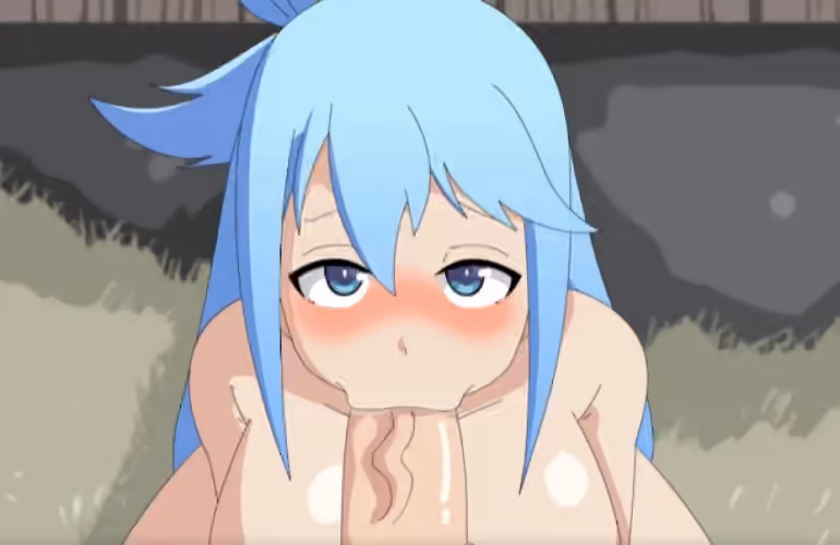 Aqua - KonoSuba: God's Blessing on This Wonderful World! (Kono Subarashii Sekai ni Shukufuku wo!) - Hentai Gallery 8 - 1 Image - 1 Video — gallery preview