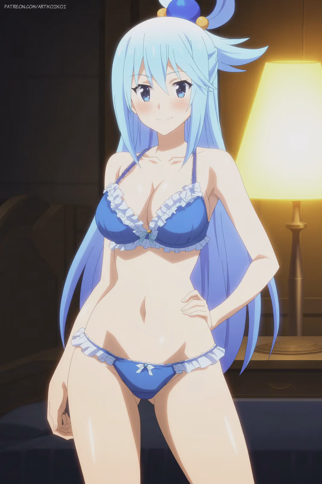 Aqua from KonoSuba: God's Blessing on This Wonderful World! (Kono Subarashii Sekai ni Shukufuku o!) — image 3 of 30