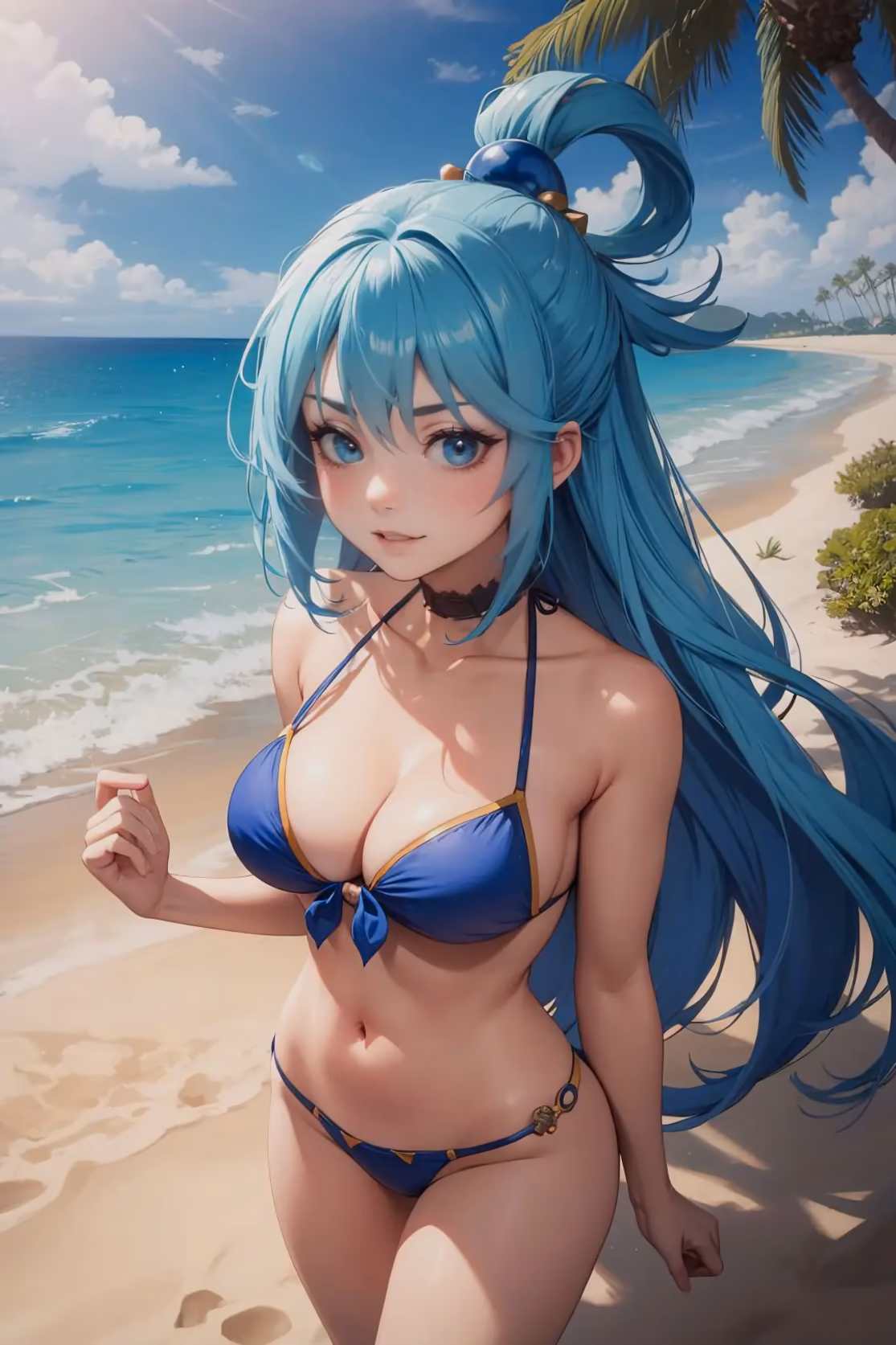 Aqua from KonoSuba: God's Blessing on This Wonderful World! (Kono Subarashii Sekai ni Shukufuku o!) — image 2 of 10
