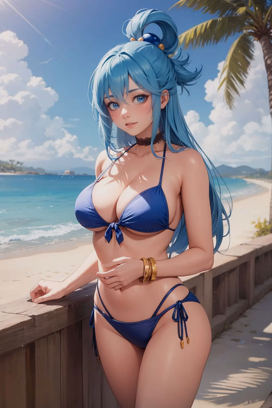 Aqua from KonoSuba: God's Blessing on This Wonderful World! (Kono Subarashii Sekai ni Shukufuku o!) — image 3 of 10