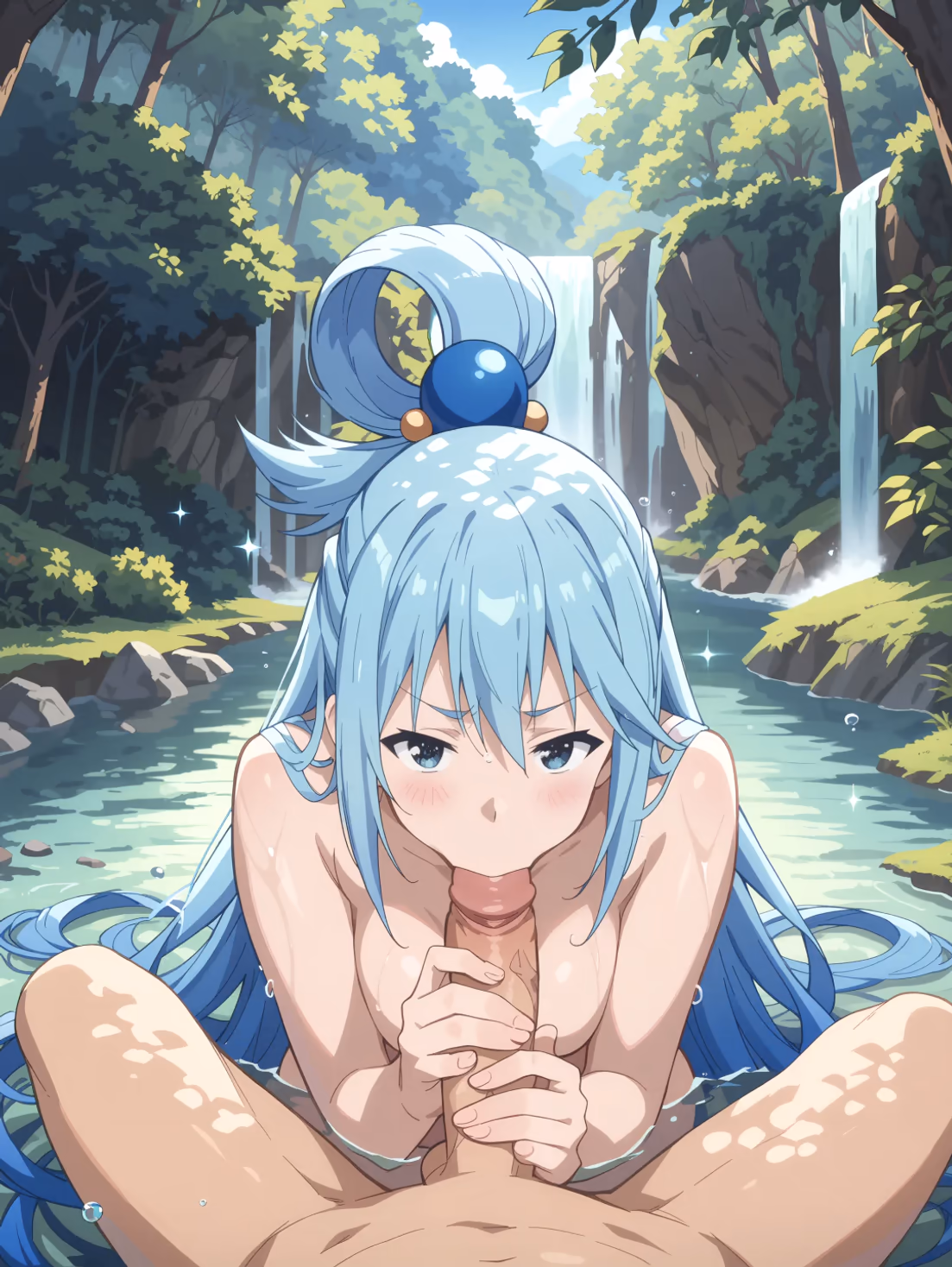 Aqua from KonoSuba: God's Blessing on This Wonderful World! (Kono Subarashii Sekai ni Shukufuku o!) — image 11 of 30
