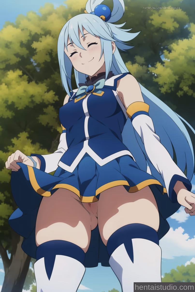 Aqua from KonoSuba: God's Blessing on This Wonderful World! (Kono Subarashii Sekai ni Shukufuku o!) — image 21 of 27