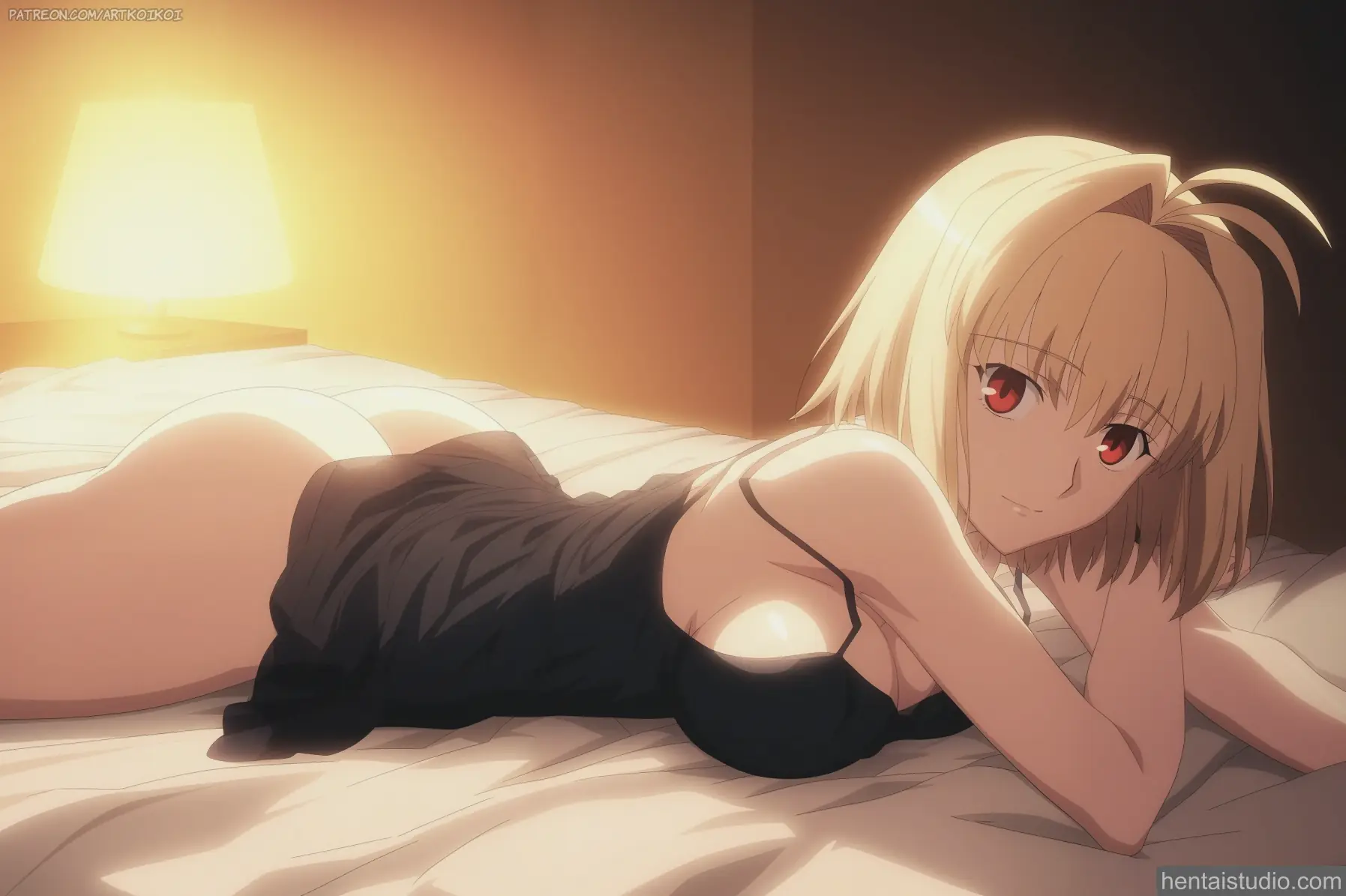 Arcueid Brunestud from Lunar Legend Tsukihime hentai art 9 of 10