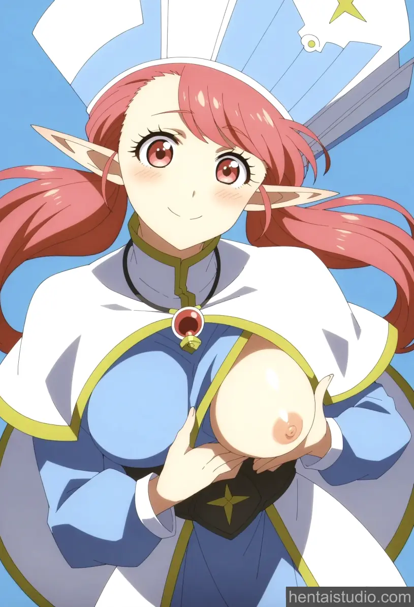 Aria from No Longer Allowed In Another World hentai art 14 of 60