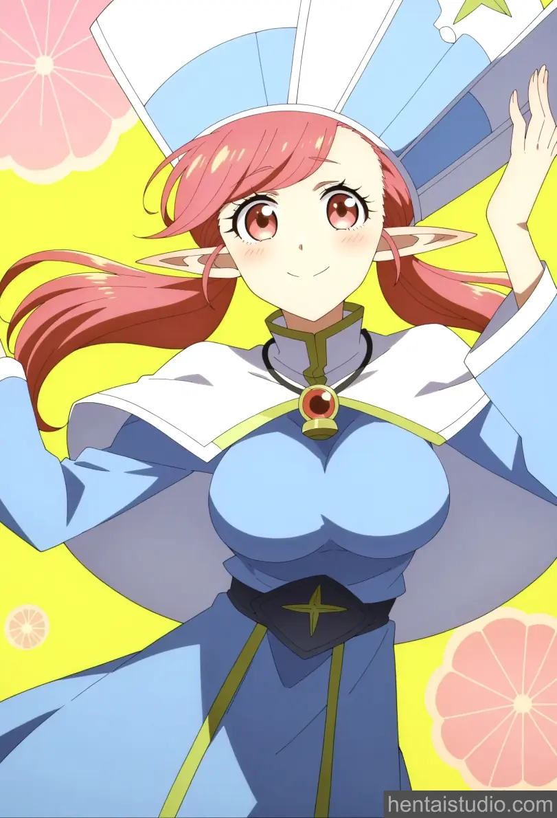 Aria from No Longer Allowed In Another World hentai art 2 of 60