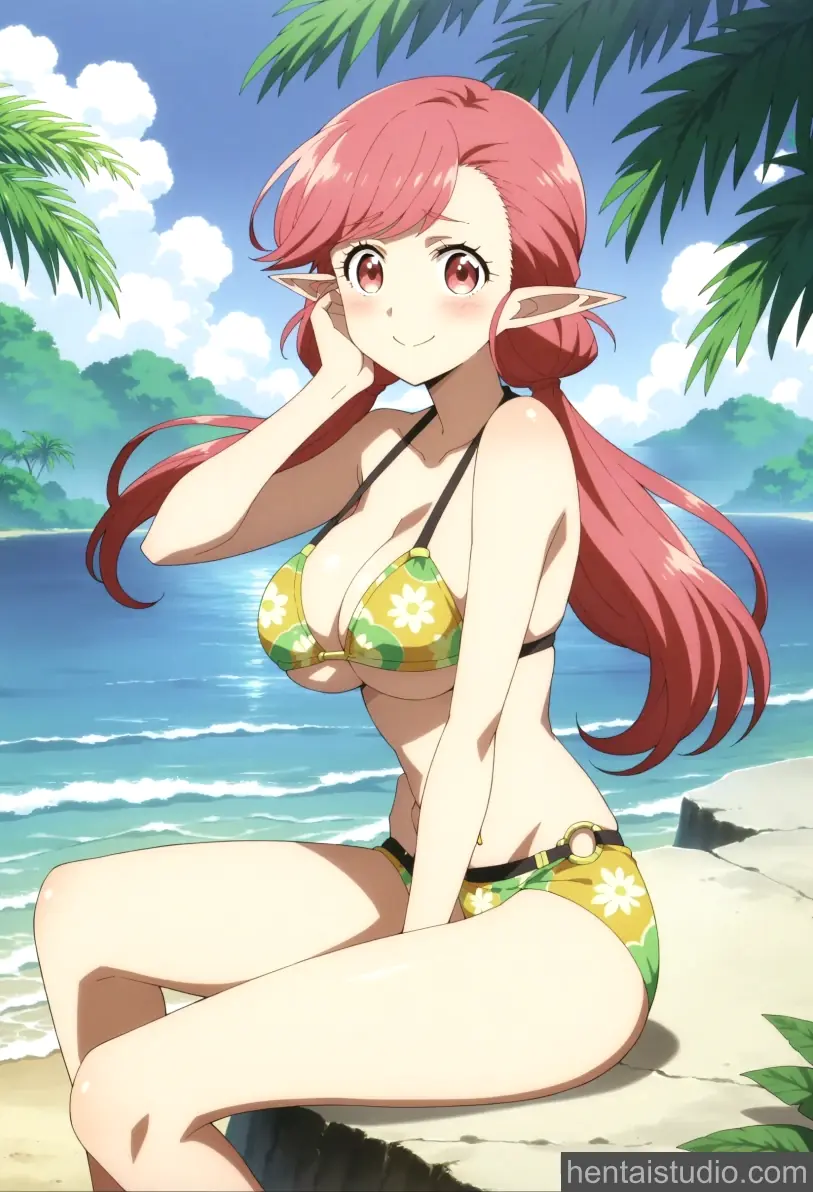 Aria from No Longer Allowed In Another World hentai art 59 of 60