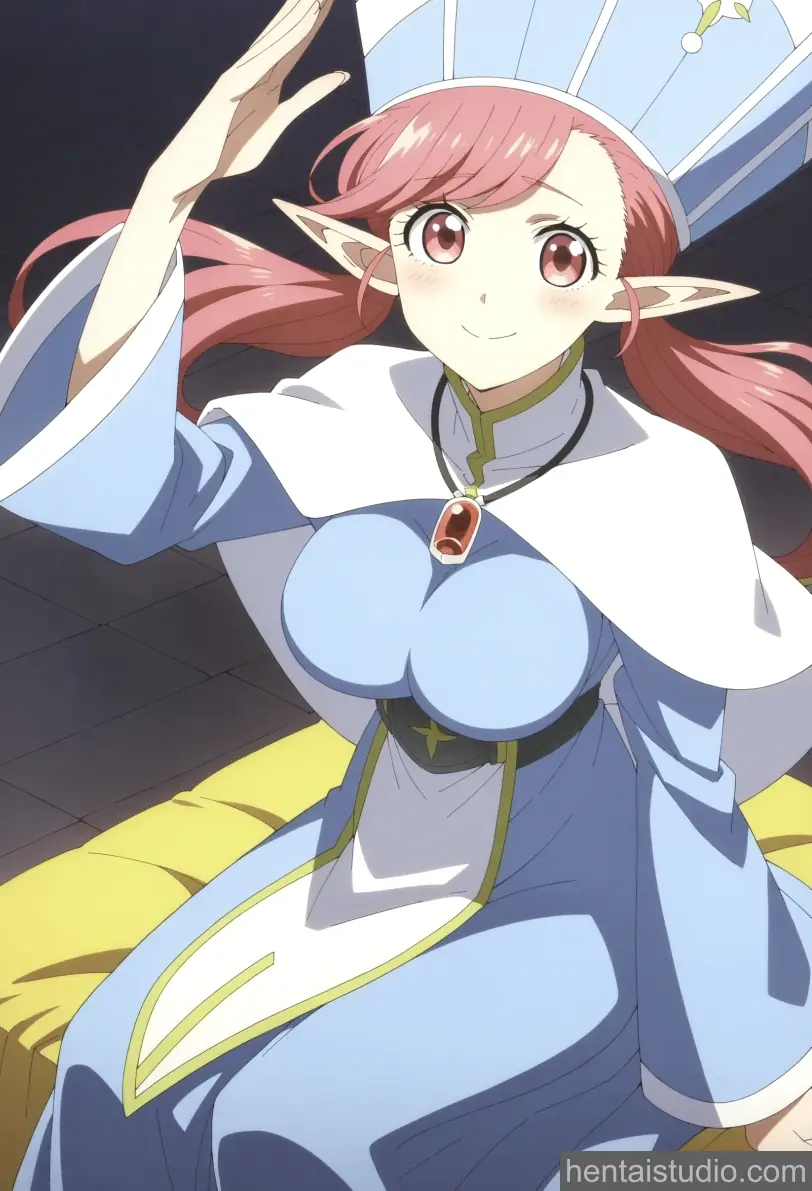 Aria from No Longer Allowed In Another World hentai art 6 of 60