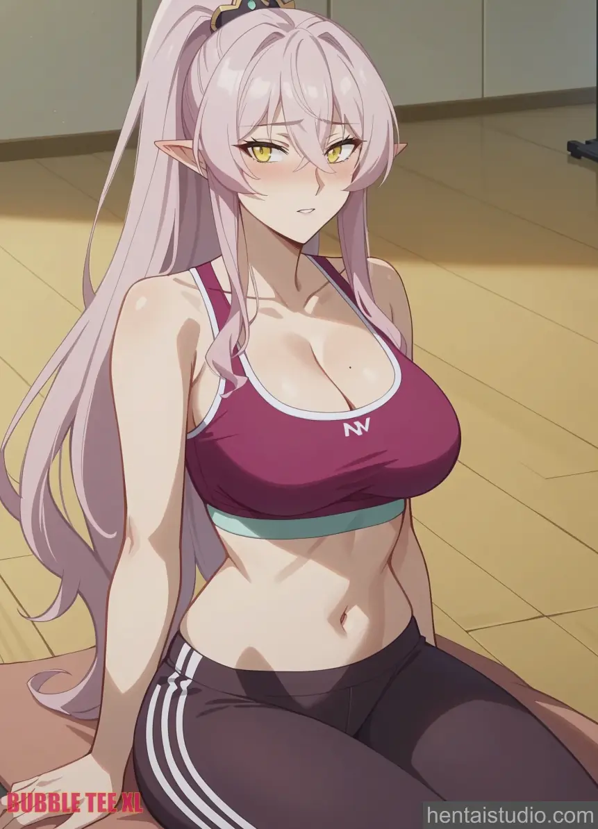 Ariane Glenys Lalatoya from Skeleton Knight In Another World hentai art 13 of 35
