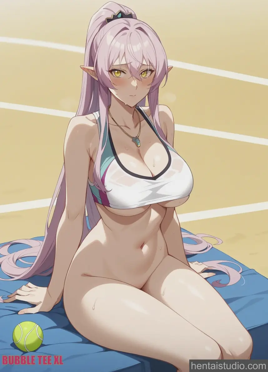 Ariane Glenys Lalatoya from Skeleton Knight In Another World hentai art 16 of 35