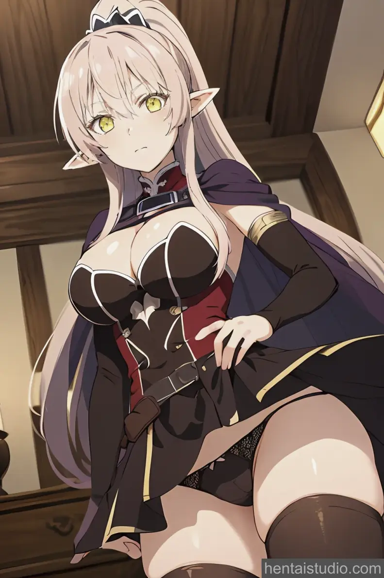 Ariane Glenys Lalatoya from Skeleton Knight In Another World hentai art 10 of 44