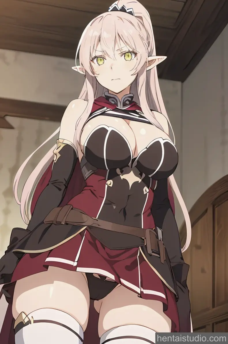 Ariane Glenys Lalatoya from Skeleton Knight In Another World hentai art 23 of 44