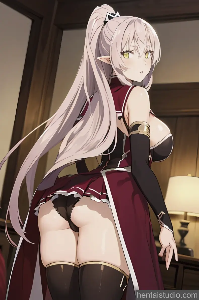 Ariane Glenys Lalatoya from Skeleton Knight In Another World hentai art 30 of 44