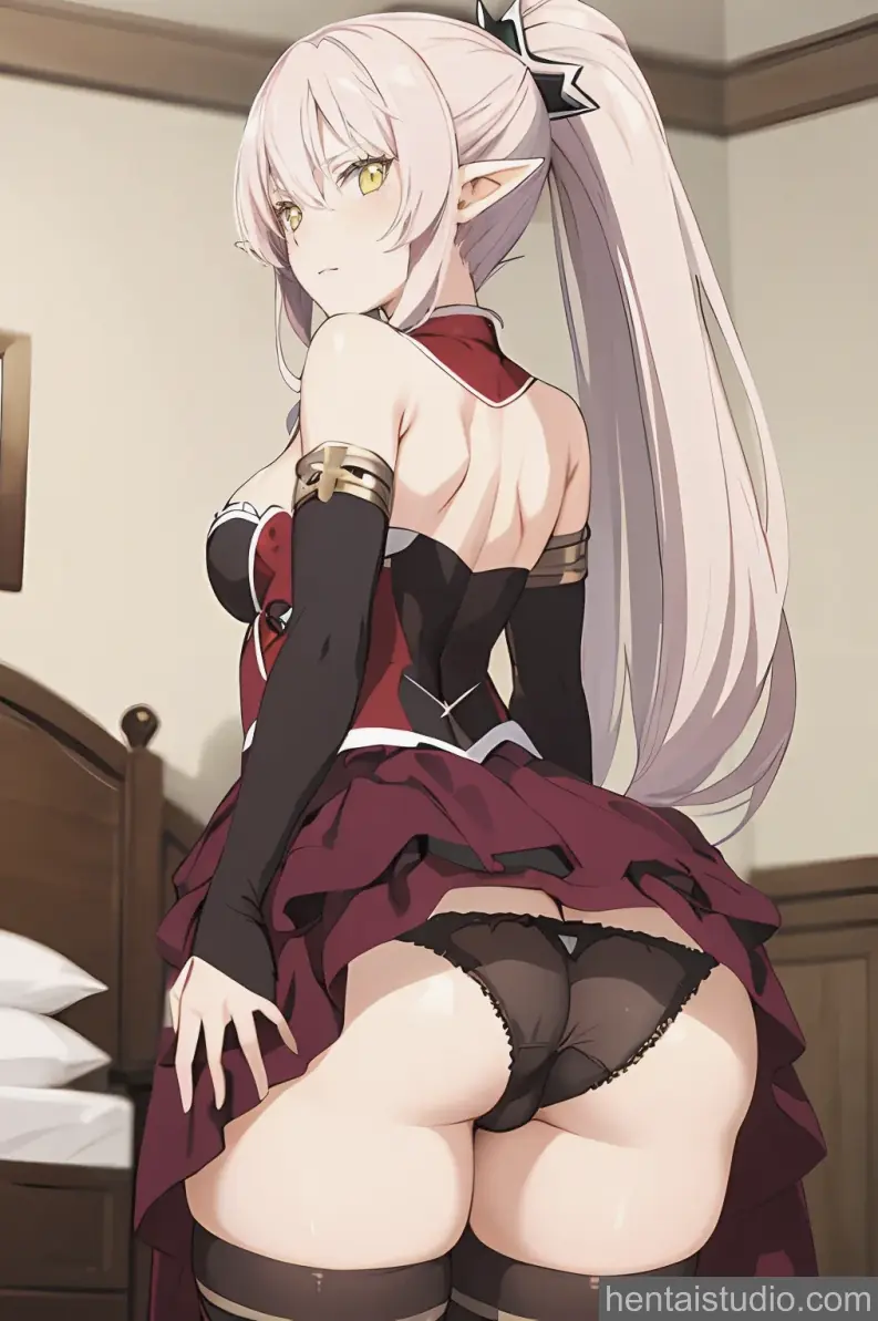 Ariane Glenys Lalatoya from Skeleton Knight In Another World hentai art 34 of 44