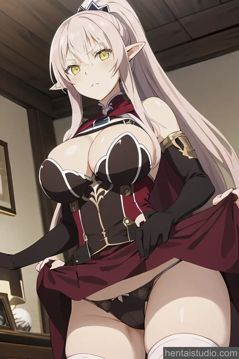 Ariane Glenys Lalatoya from Skeleton Knight In Another World hentai art 40 of 44