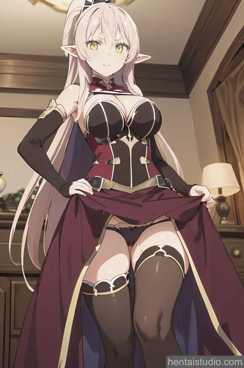 Ariane Glenys Lalatoya from Skeleton Knight In Another World hentai art 5 of 44