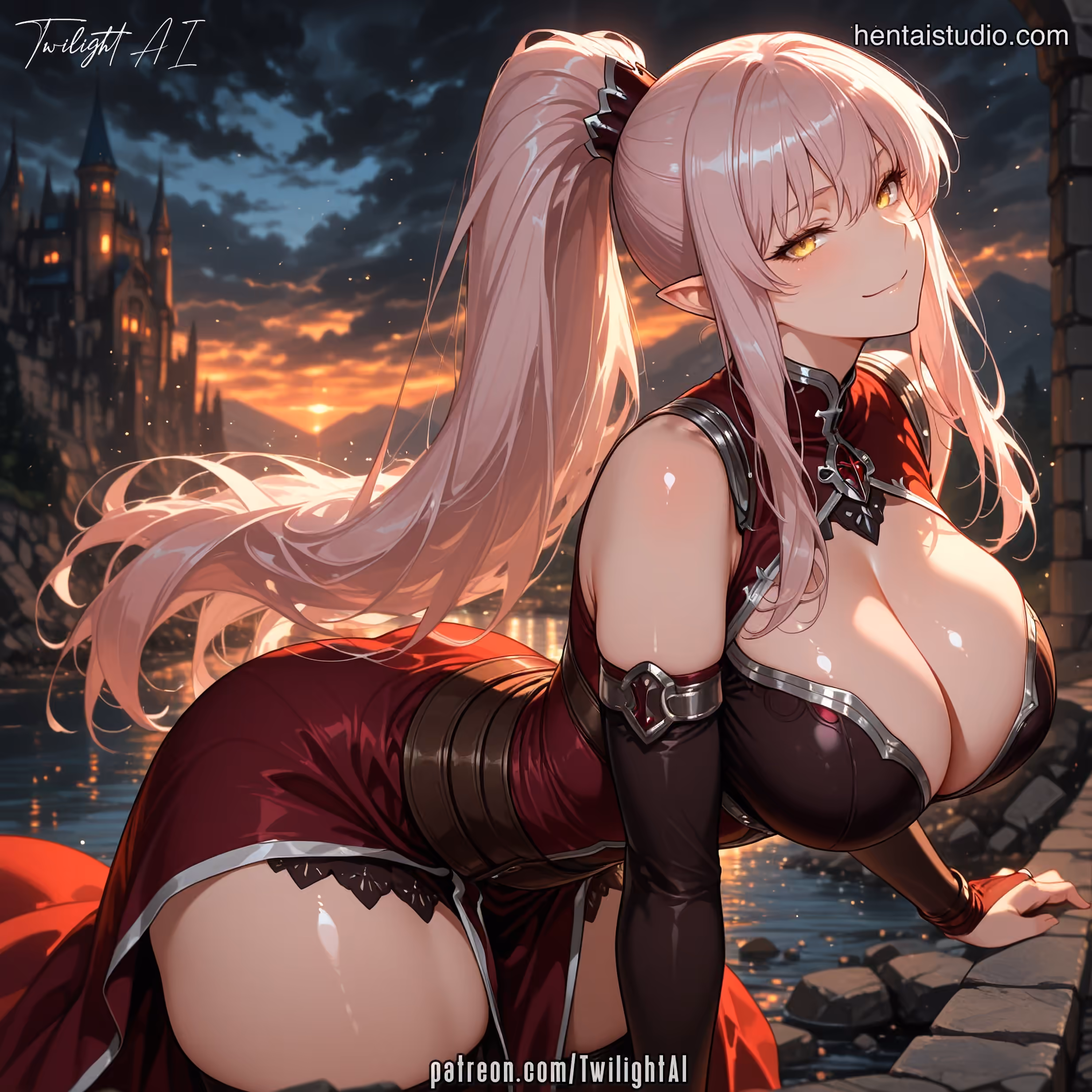 Ariane Glenys Maple - Skeleton Knight in Another World (Gaikotsu Kishi-sama, Tadaima Isekai e Odekakechuu) - Hentai Gallery 18 - 38 Images — image 11 of 38