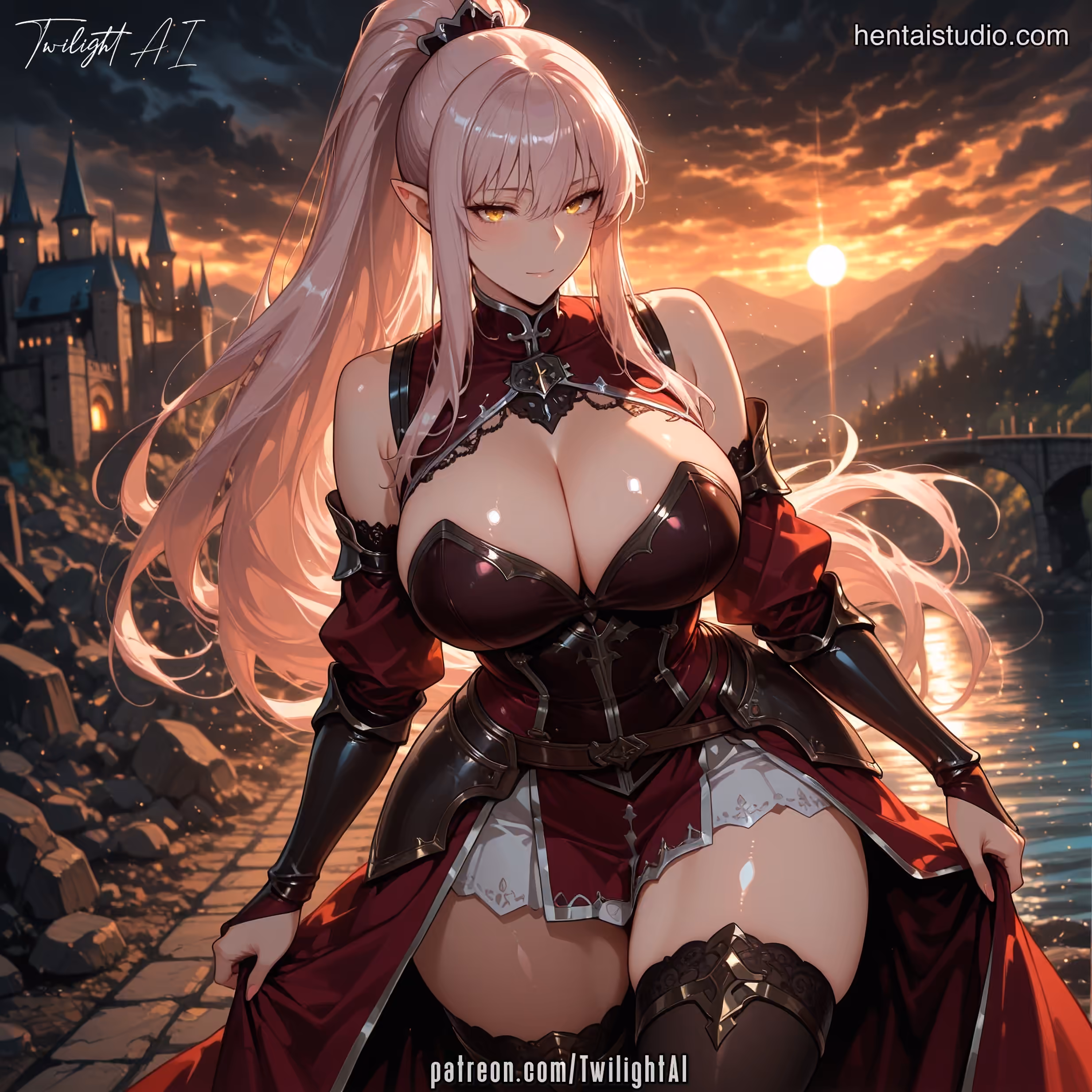Ariane Glenys Maple - Skeleton Knight in Another World (Gaikotsu Kishi-sama, Tadaima Isekai e Odekakechuu) - Hentai Gallery 18 - 38 Images — image 3 of 38