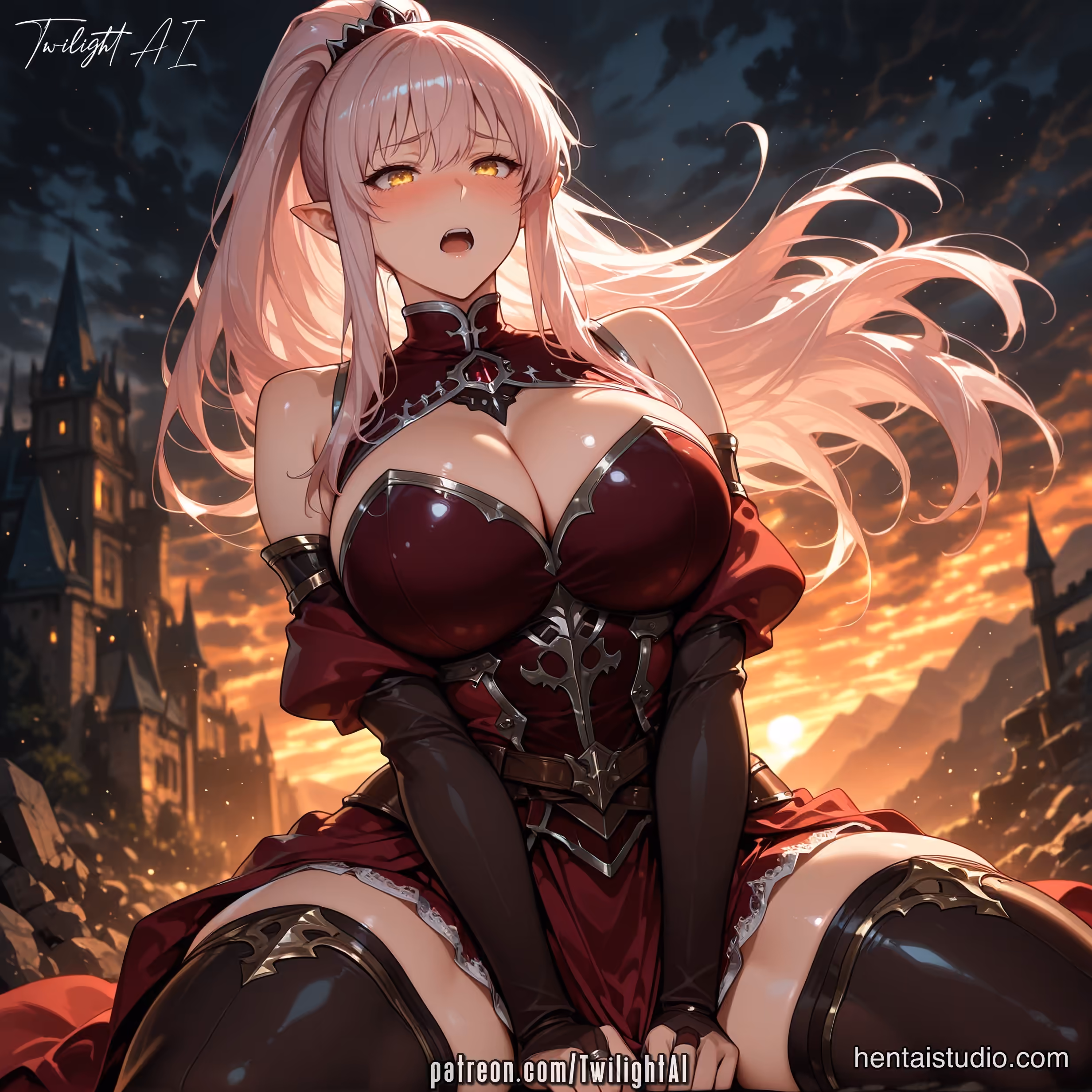 Ariane Glenys Maple - Skeleton Knight in Another World (Gaikotsu Kishi-sama, Tadaima Isekai e Odekakechuu) - Hentai Gallery 18 - 38 Images — image 6 of 38