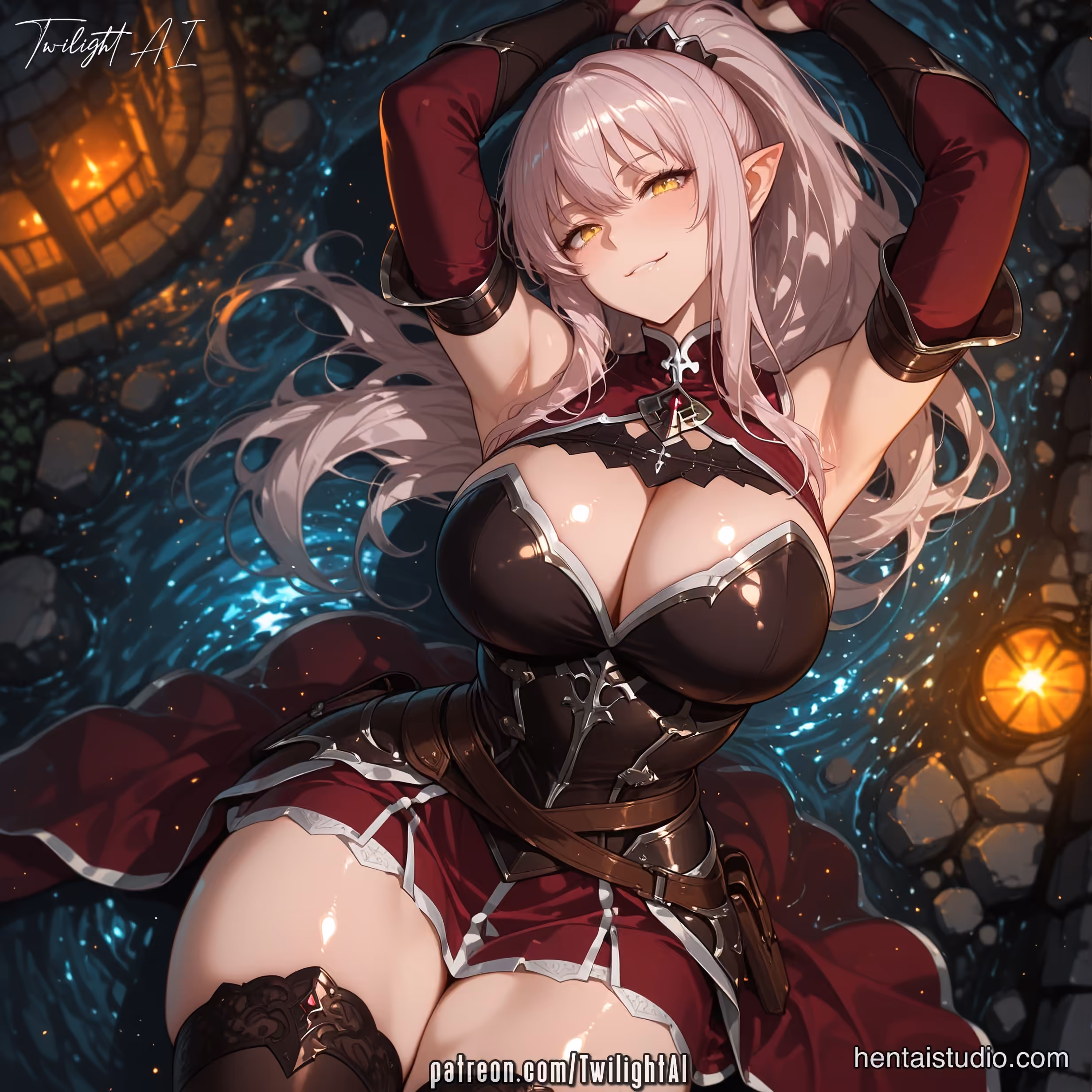 Ariane Glenys Maple - Skeleton Knight in Another World (Gaikotsu Kishi-sama, Tadaima Isekai e Odekakechuu) - Hentai Gallery 18 - 38 Images — image 9 of 38