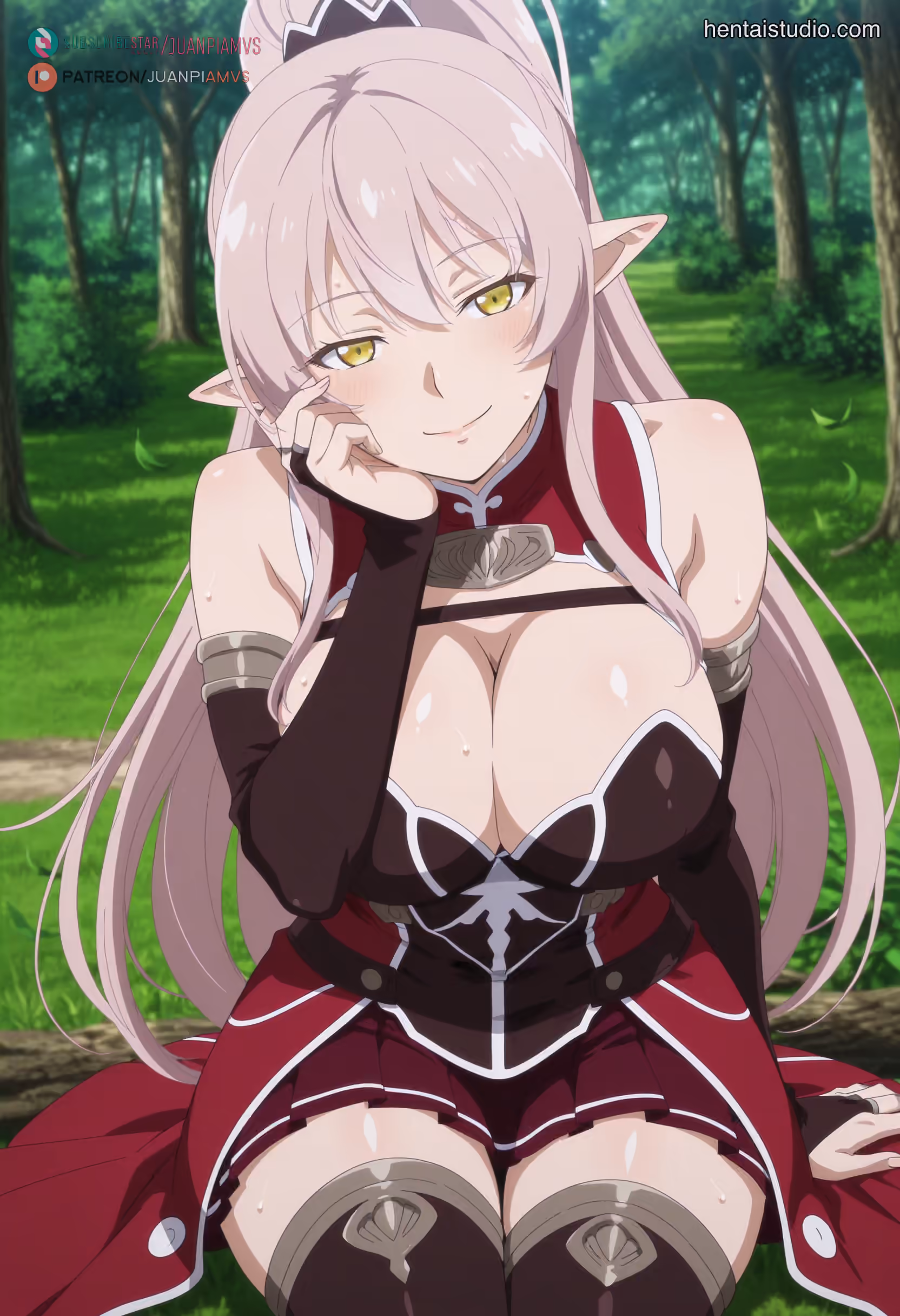 Ariane Glenys Maple - Skeleton Knight in Another World (Gaikotsu Kishi-sama, Tadaima Isekai e Odekakechuu) - Hentai Gallery 31 - 161 Images — image 1 of 161