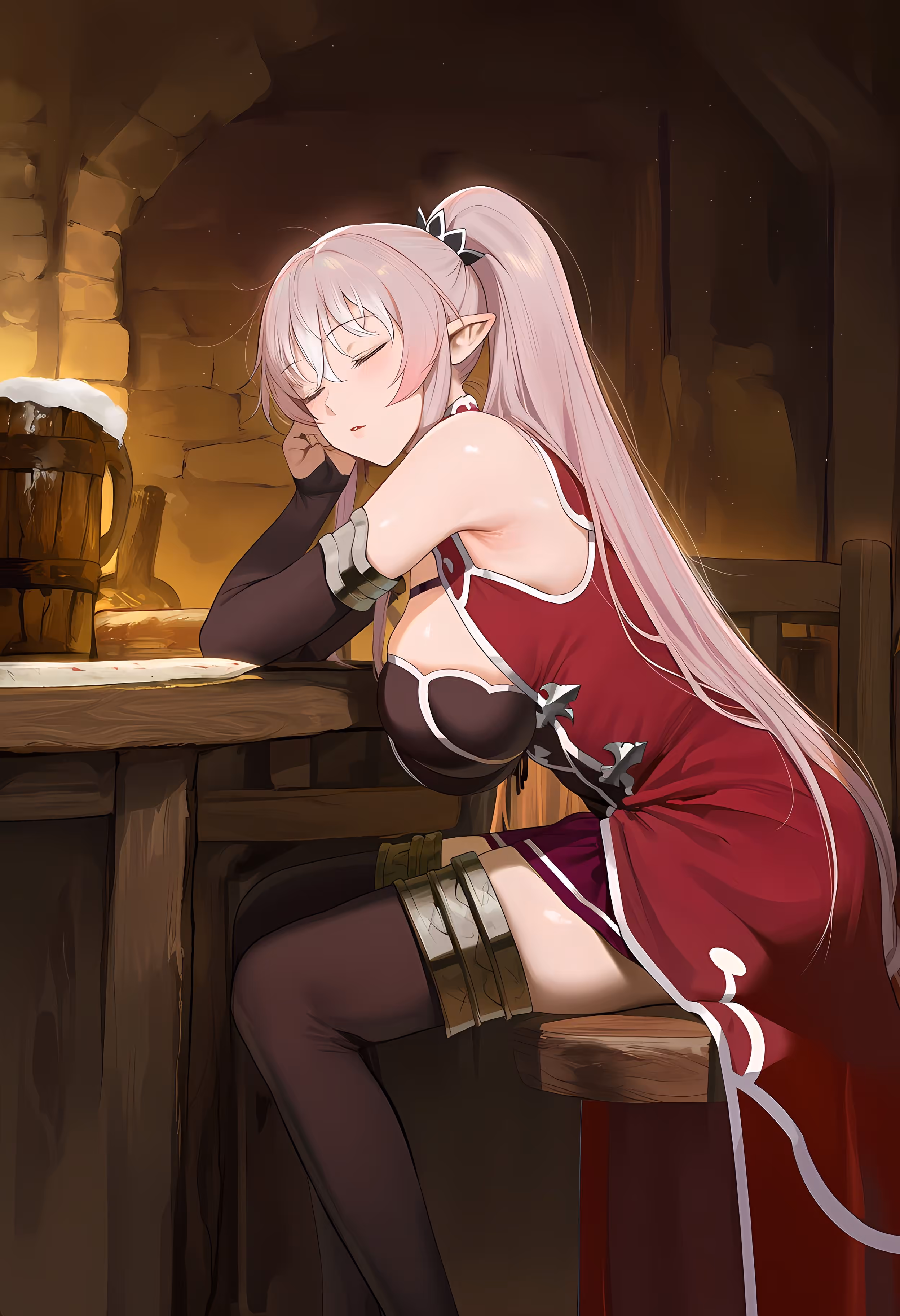 Ariane Glenys Maple - Skeleton Knight in Another World (Gaikotsu Kishi-sama, Tadaima Isekai e Odekakechuu) - Hentai Gallery 7 - 395 Images — image 4 of 395