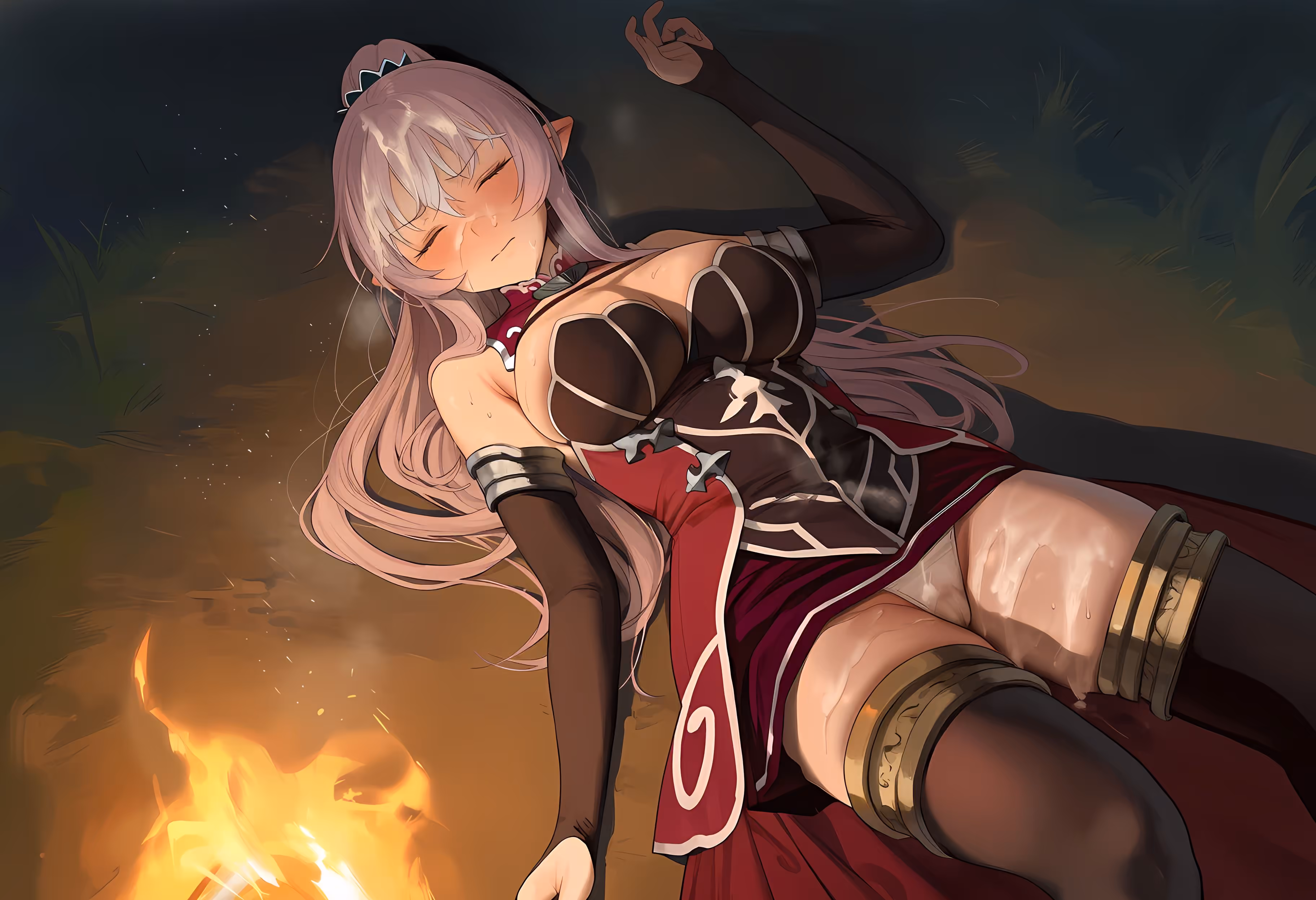 Ariane Glenys Maple - Skeleton Knight in Another World (Gaikotsu Kishi-sama, Tadaima Isekai e Odekakechuu) - Hentai Gallery 7 - 395 Images — image 86 of 395