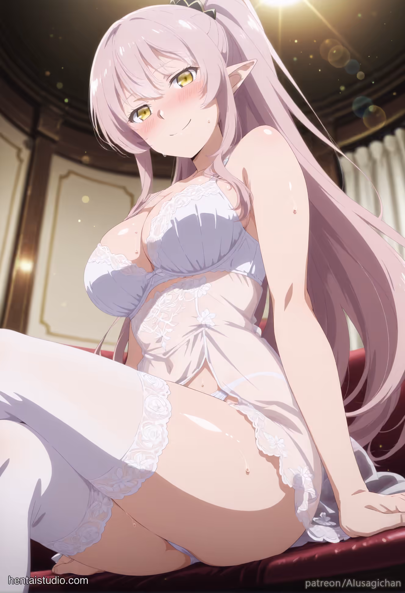 Ariane Glenys Maple - Skeleton Knight in Another World (Gaikotsu Kishi-sama, Tadaima Isekai e Odekakechuu) - Hentai Gallery 10 - 392 Images — image 5 of 392