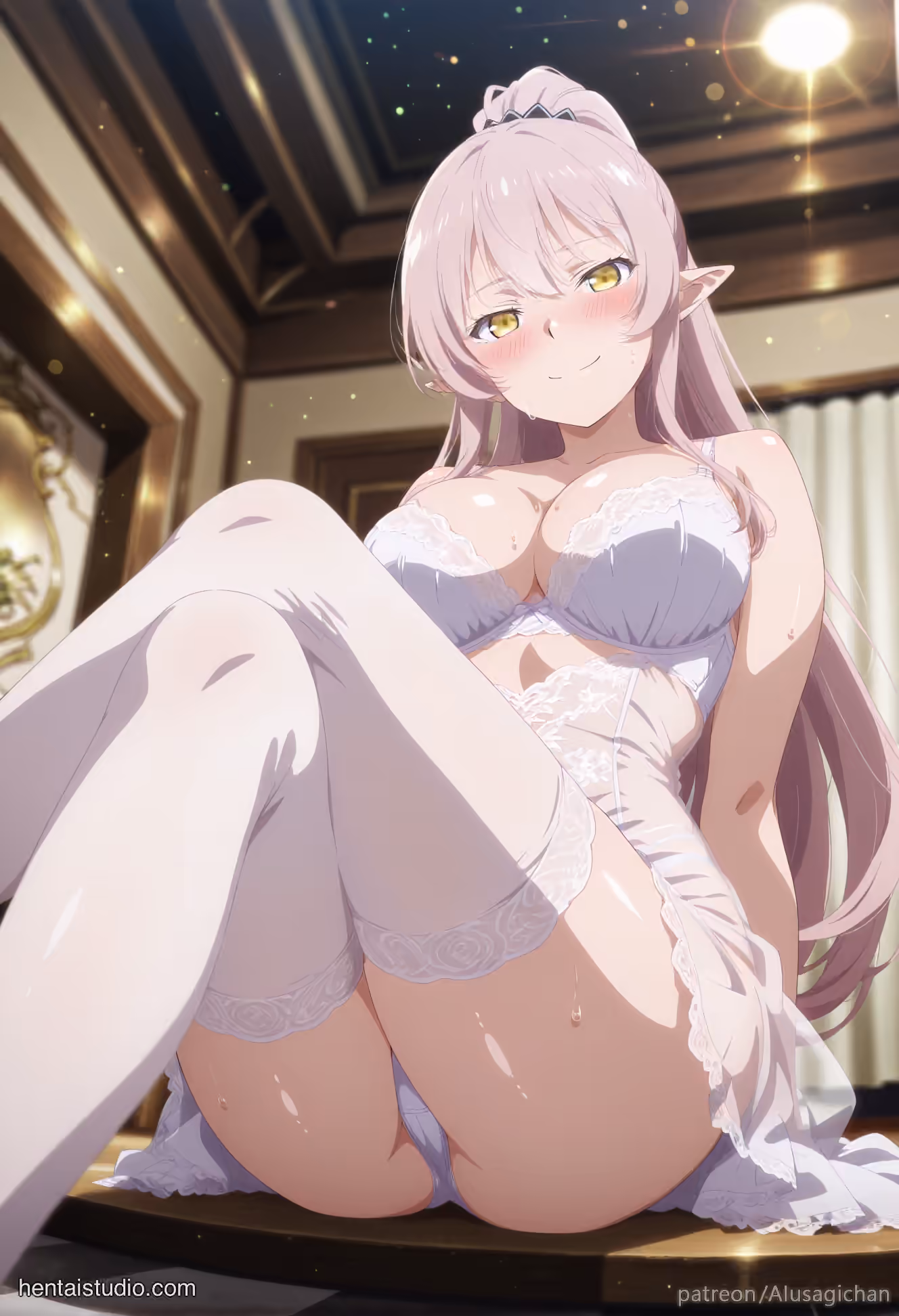 Ariane Glenys Maple - Skeleton Knight in Another World (Gaikotsu Kishi-sama, Tadaima Isekai e Odekakechuu) - Hentai Gallery 10 - 392 Images — image 7 of 392