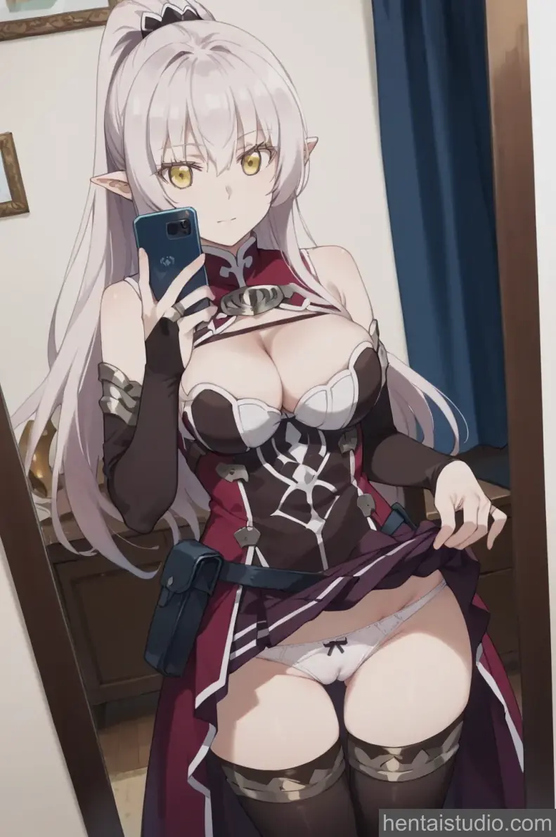 Ariane Glenys Maple from Skeleton Knight In Another World hentai art 17 of 102
