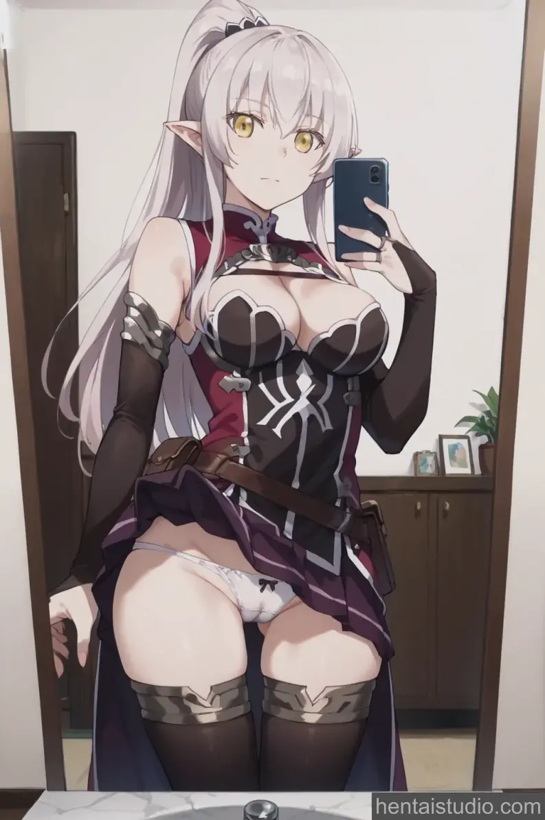 Ariane Glenys Maple from Skeleton Knight In Another World hentai art 39 of 102