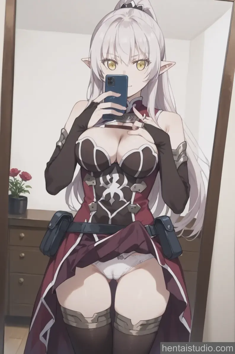 Ariane Glenys Maple from Skeleton Knight In Another World hentai art 44 of 102