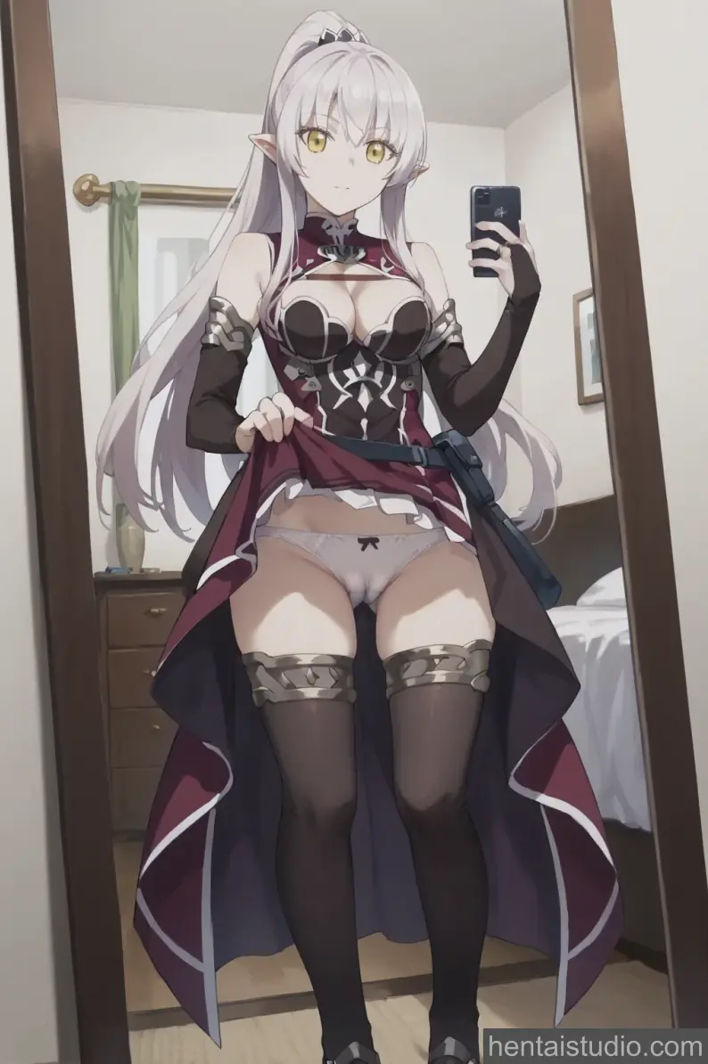 Ariane Glenys Maple from Skeleton Knight In Another World hentai art 63 of 102