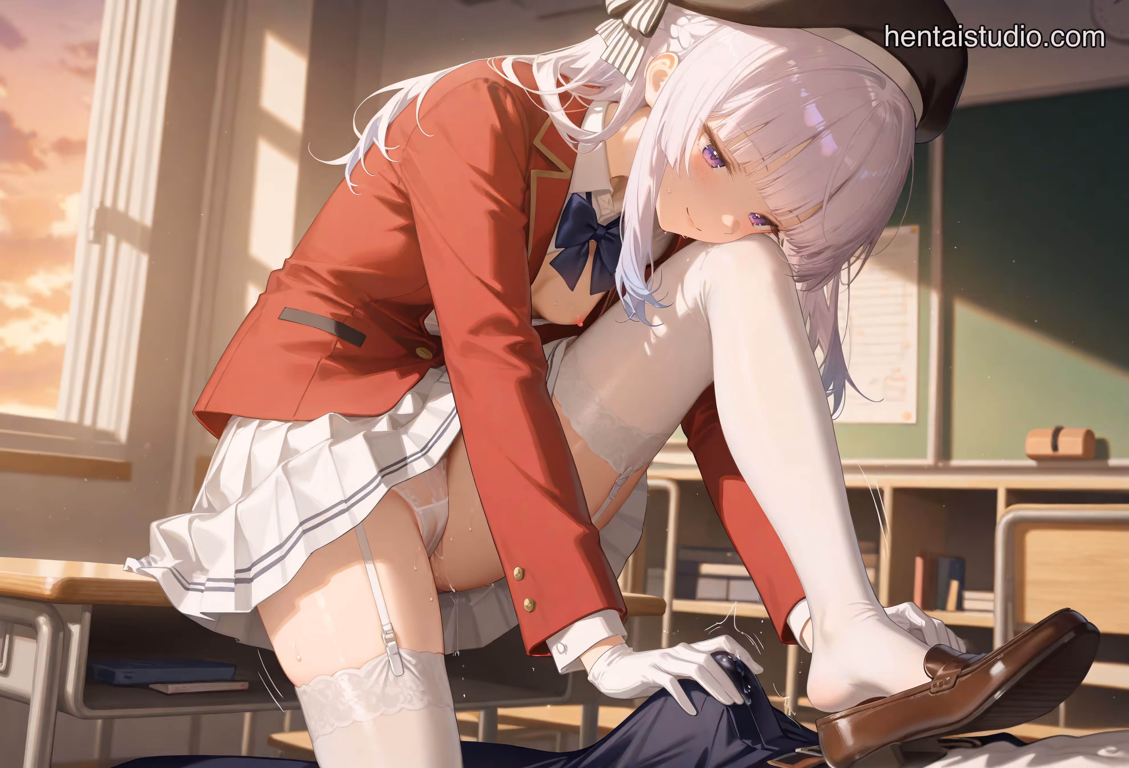 Arisu Sakayanagi - Classroom of the Elite (Youkoso Jitsuryoku Shijou Shugi no Kyoushitsu e) - Hentai Gallery 40 - 23 Images — image 2 of 23