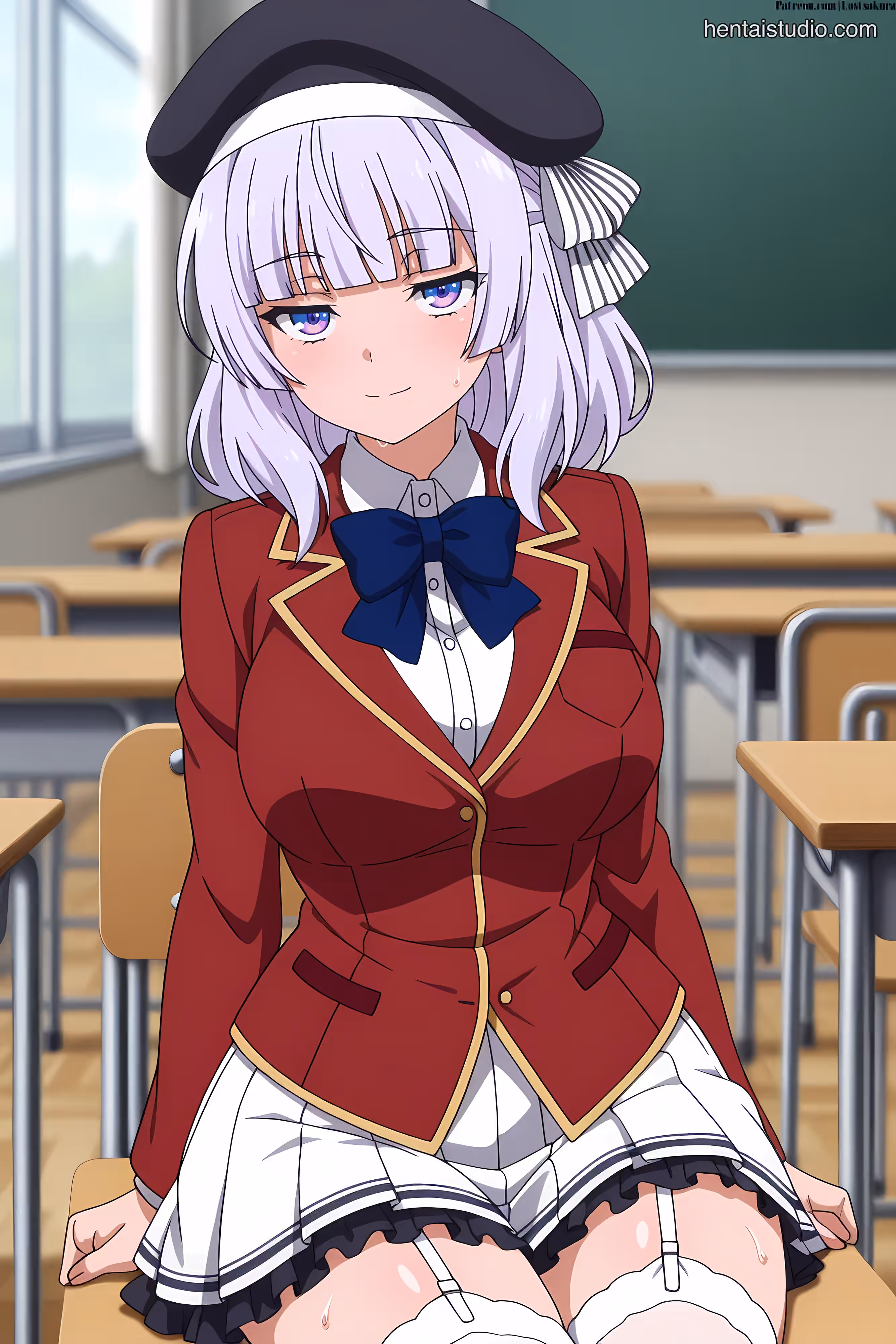 Arisu Sakayanagi - Classroom of the Elite (Youkoso Jitsuryoku Shijou Shugi no Kyoushitsu e) - Hentai Gallery 55 - 17 Images — image 1 of 17