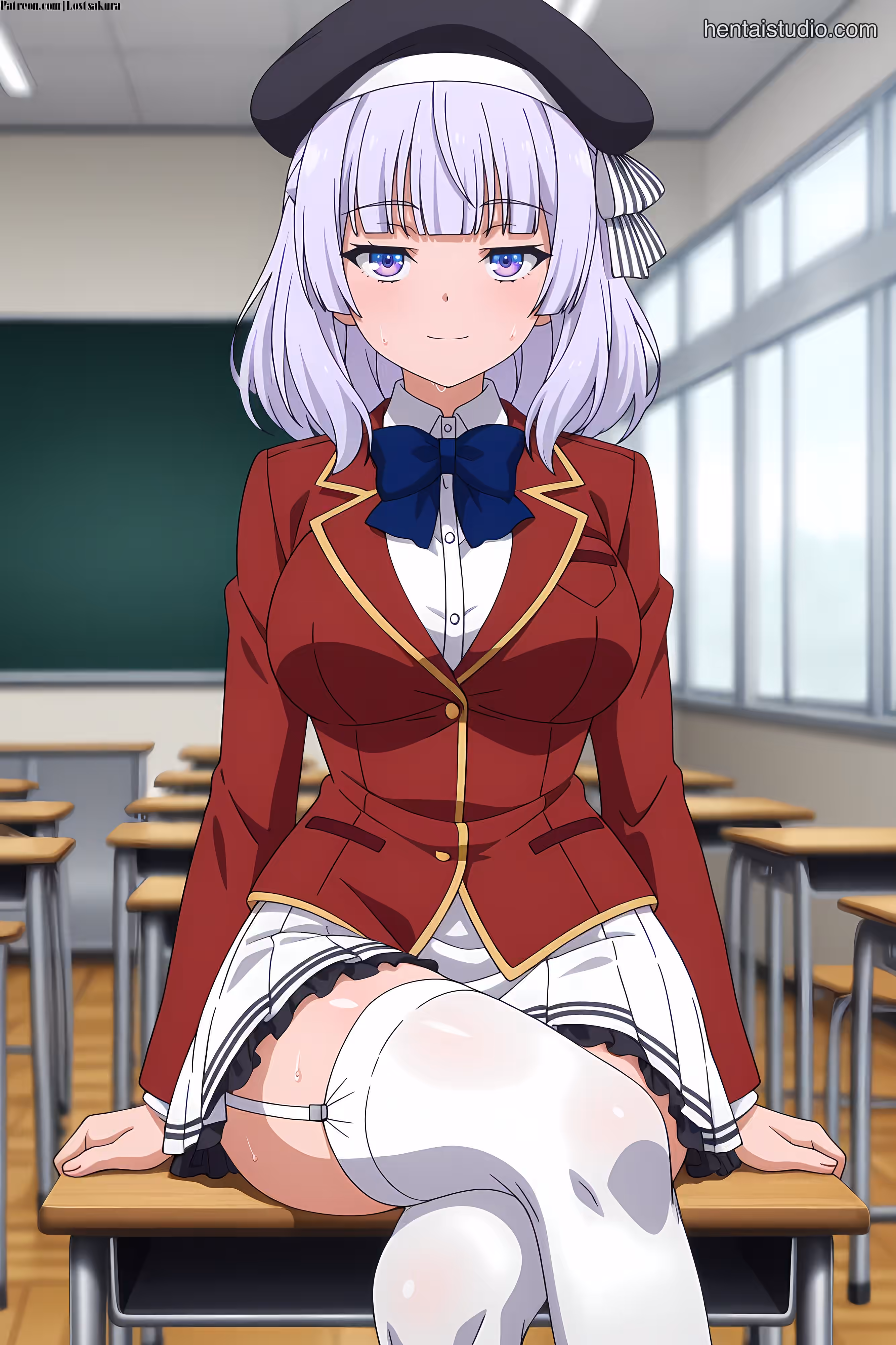 Arisu Sakayanagi - Classroom of the Elite (Youkoso Jitsuryoku Shijou Shugi no Kyoushitsu e) - Hentai Gallery 55 - 17 Images — image 2 of 17