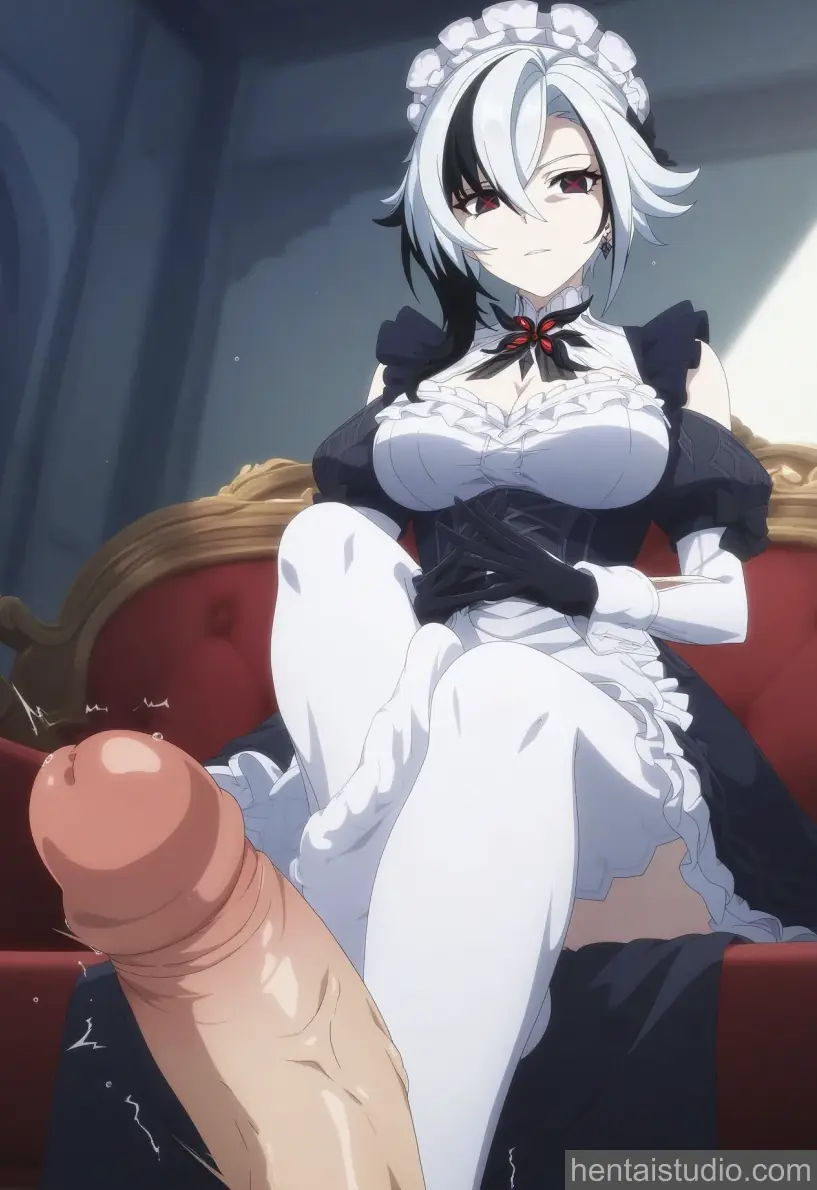 Arlecchino from Genshin Impact hentai art 11 of 99