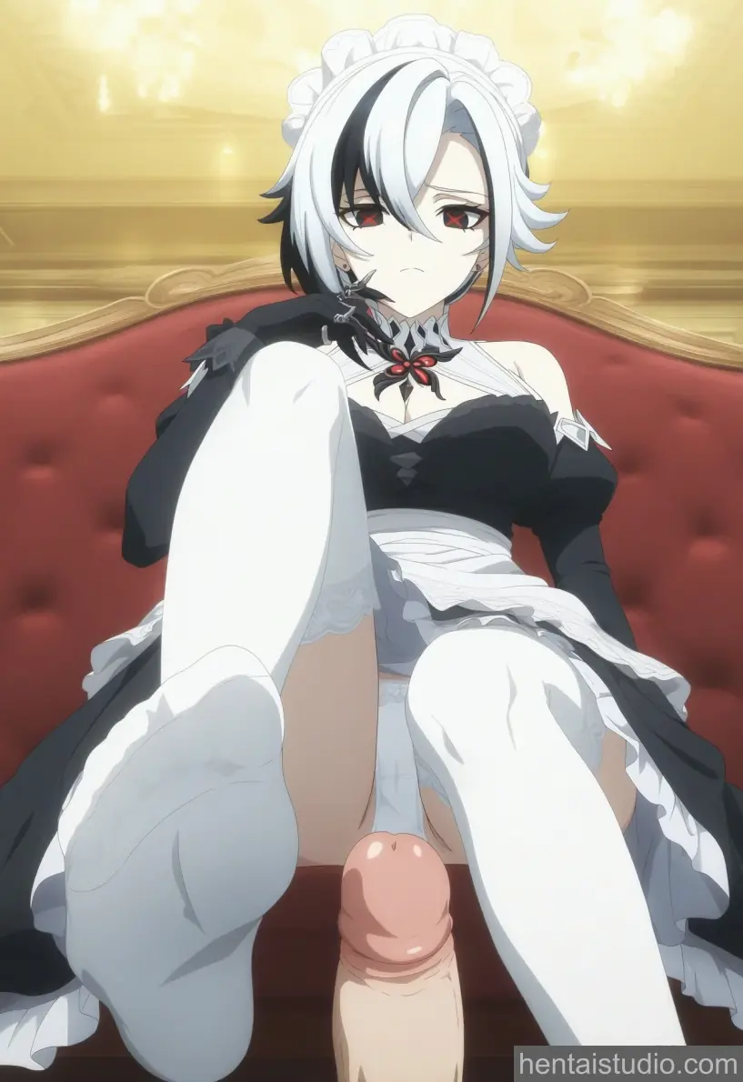 Arlecchino from Genshin Impact hentai art 15 of 99