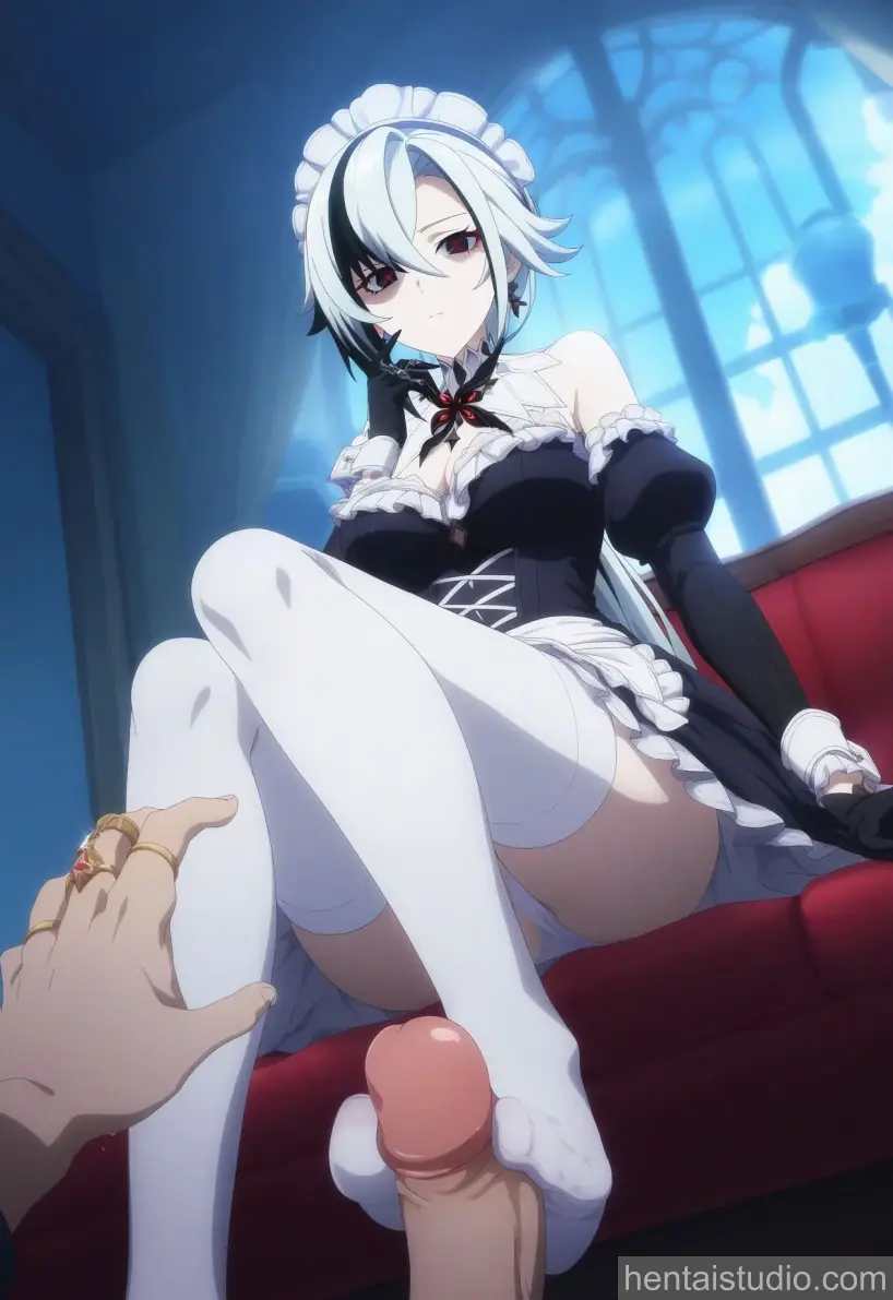 Arlecchino from Genshin Impact hentai art 16 of 99
