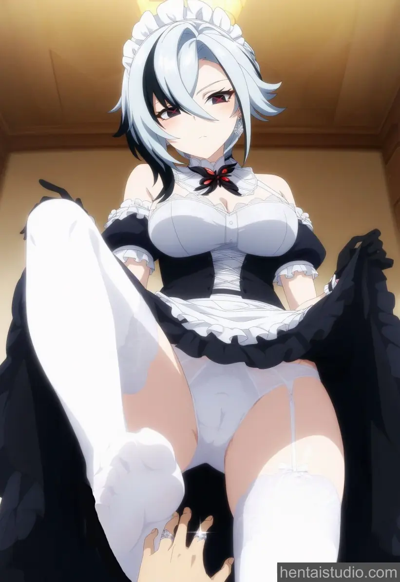Arlecchino from Genshin Impact hentai art 21 of 99