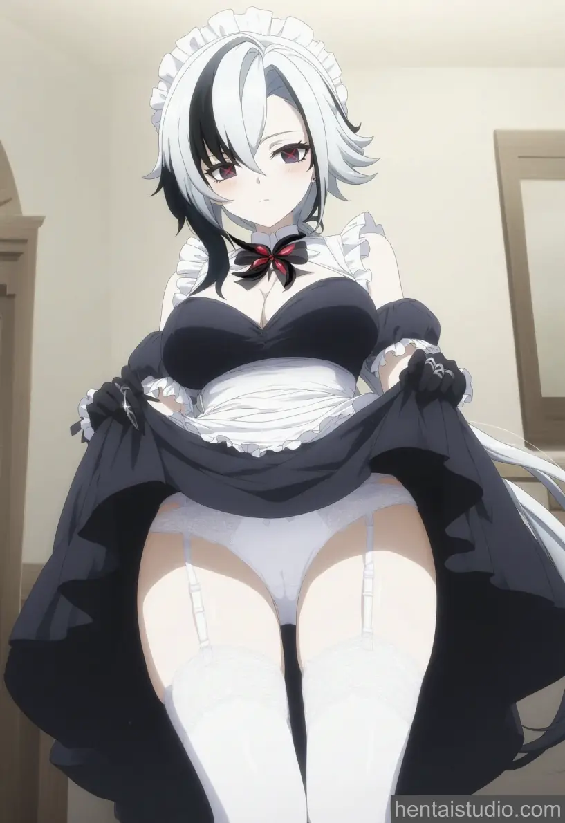 Arlecchino from Genshin Impact hentai art 24 of 99