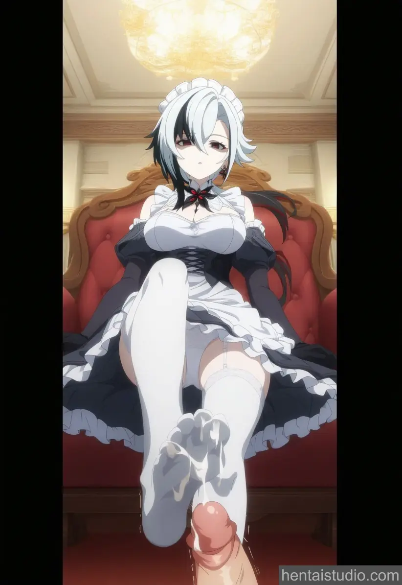 Arlecchino from Genshin Impact hentai art 69 of 99