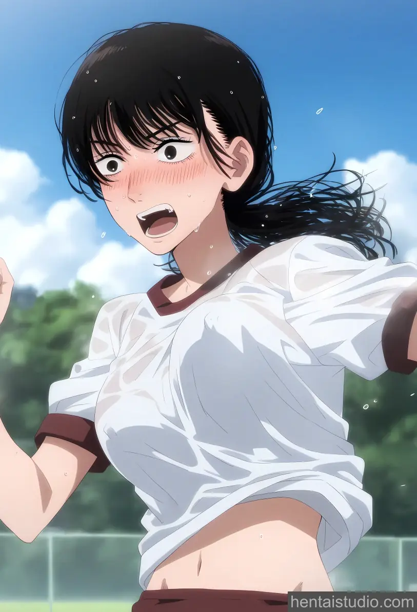 Asa Mitaka from Chainsaw Man hentai art 34 of 75
