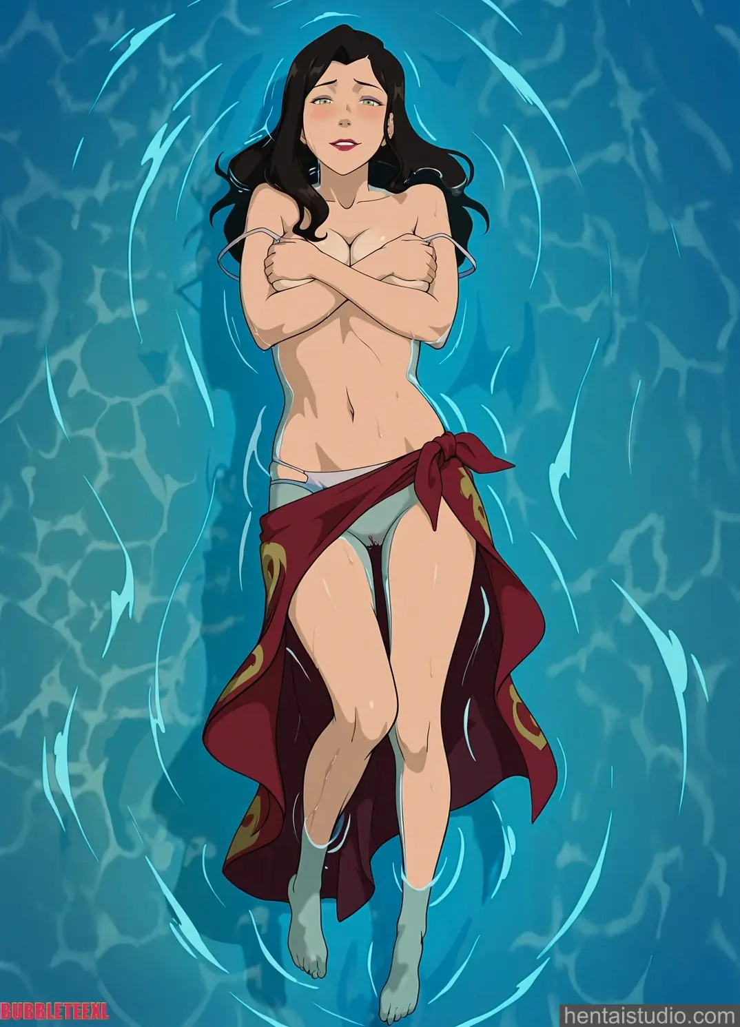 Asami Sato from Avatar hentai art 21 of 45