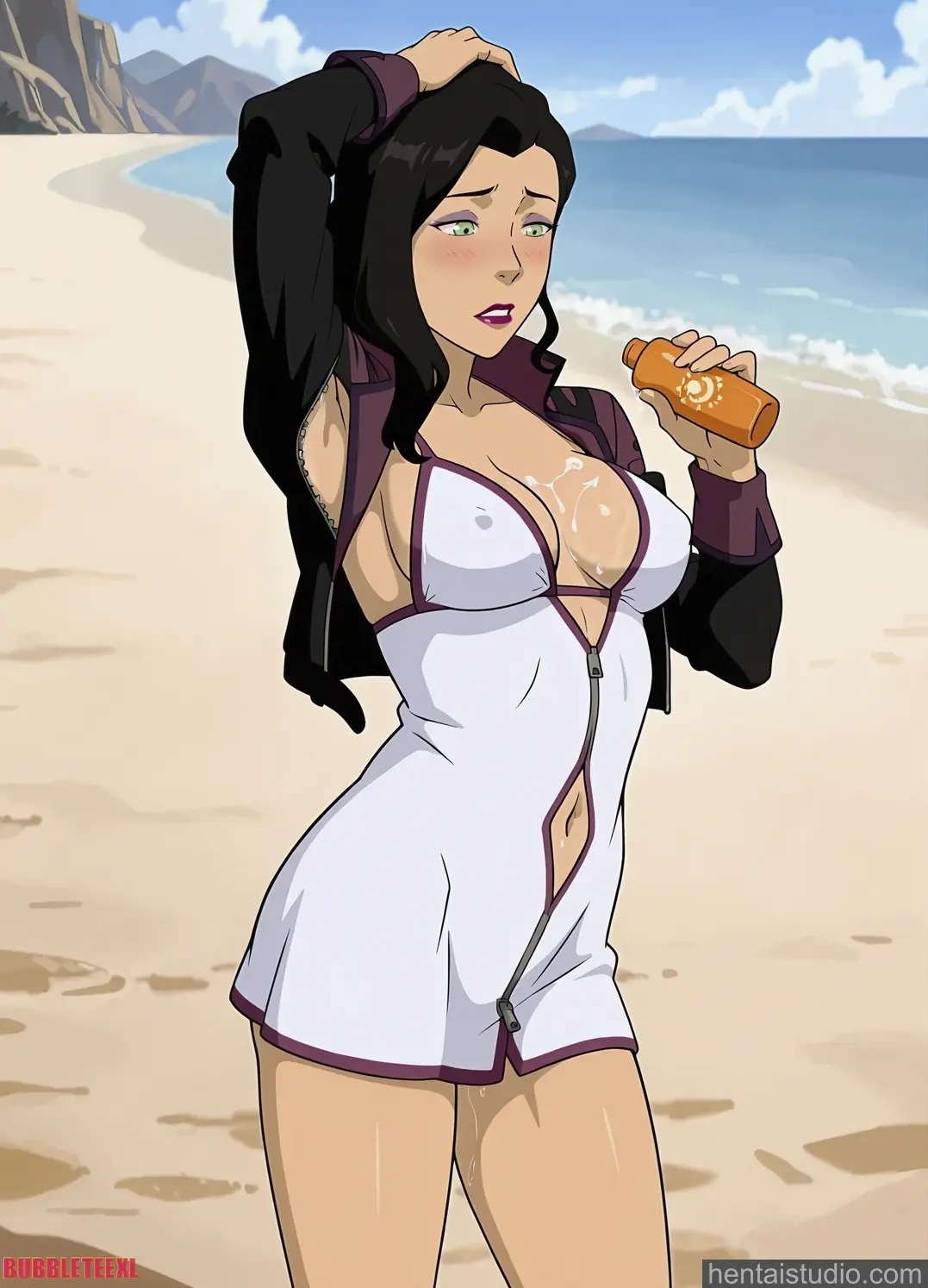 Asami Sato from Avatar hentai art 23 of 45